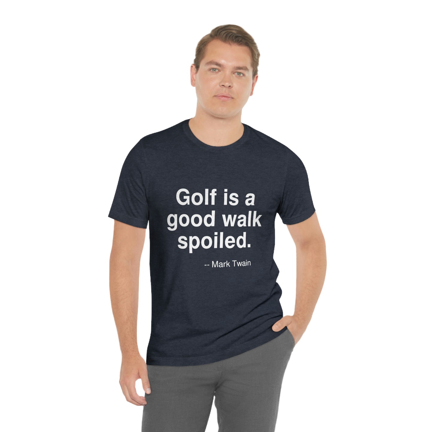 Twain Golf Aa adult t-shirt