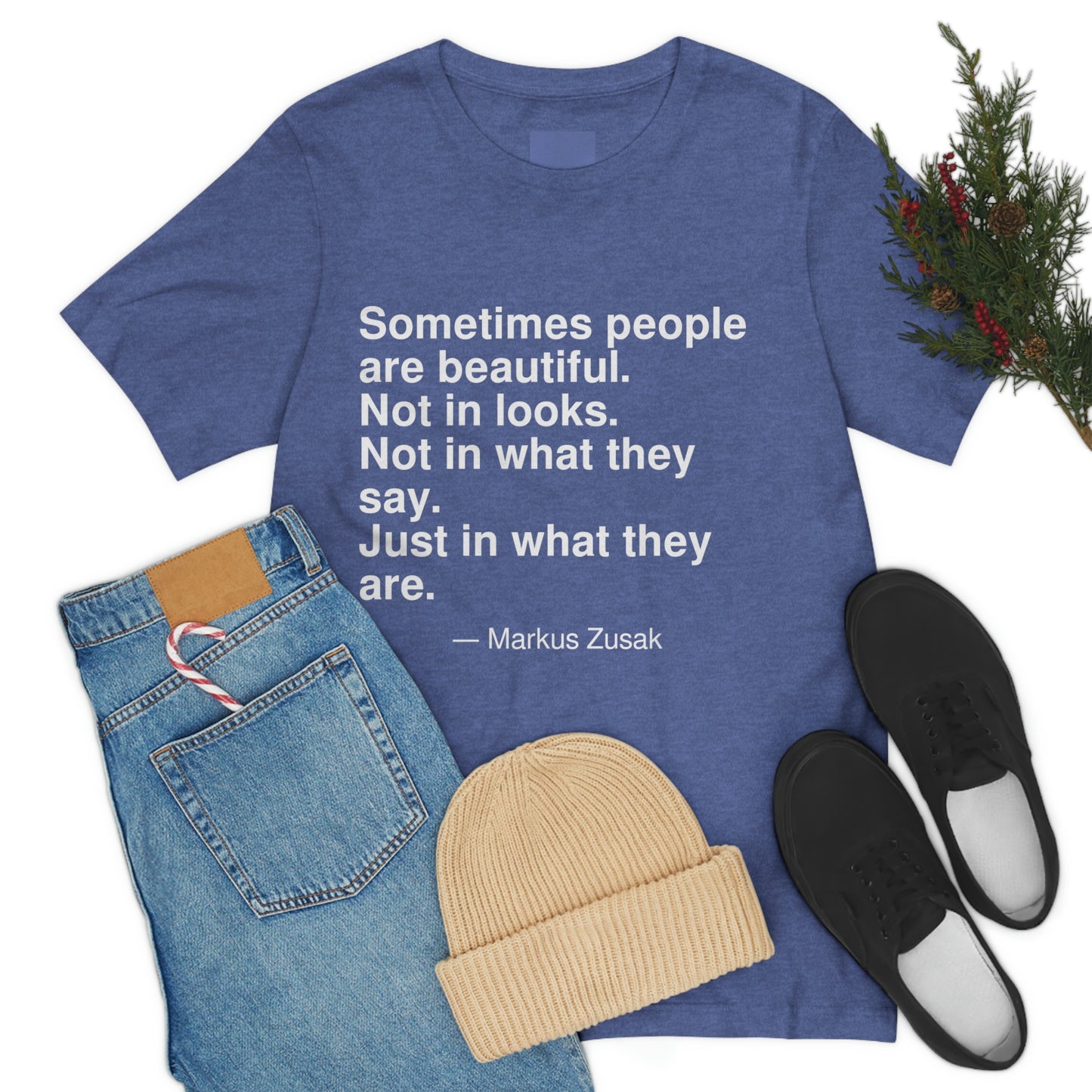 Zusak Beautiful Aa adult t-shirt