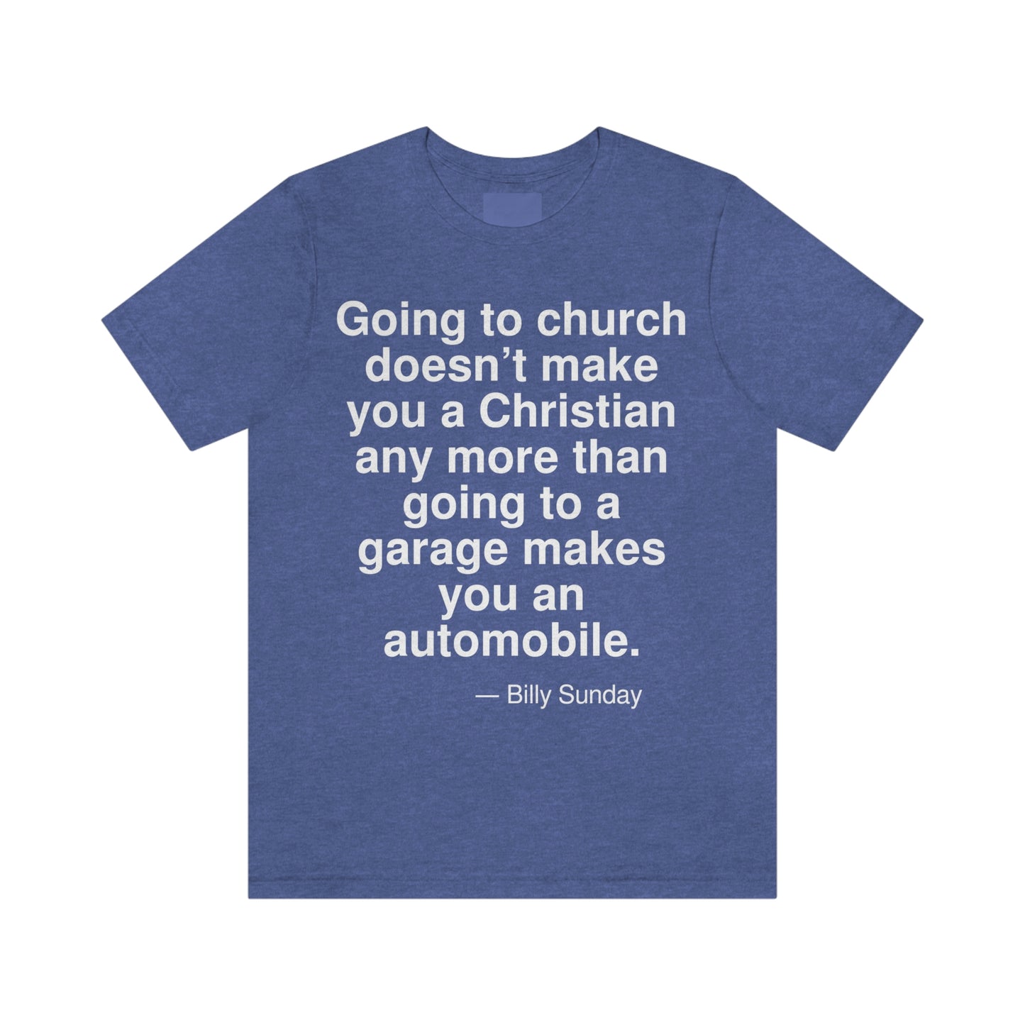 Sunday Church Aa adult t-shirt