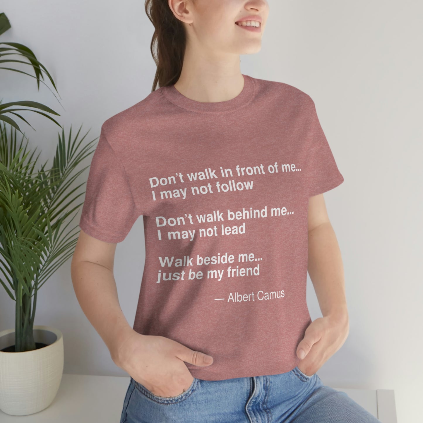 Camus Friend Aa adult t-shirt