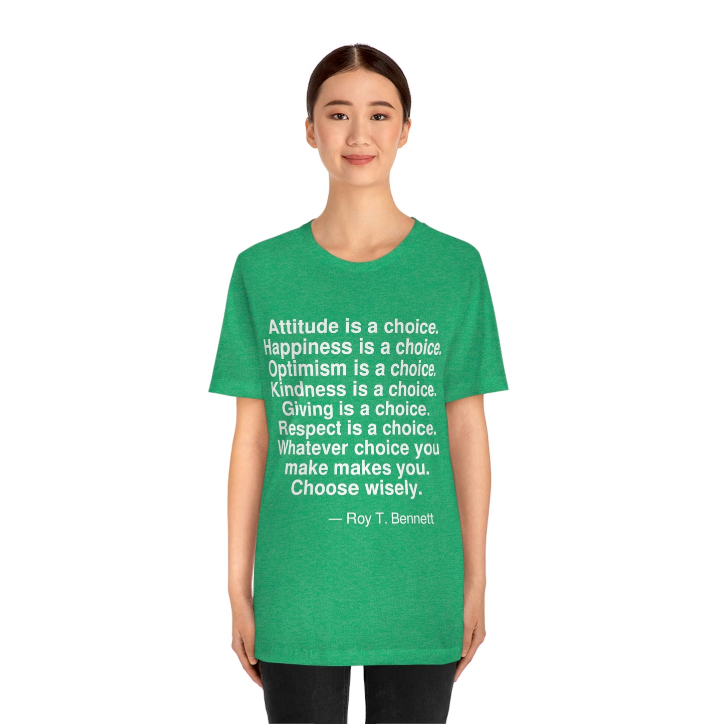 Bennett Choice Aa adult t-shirt