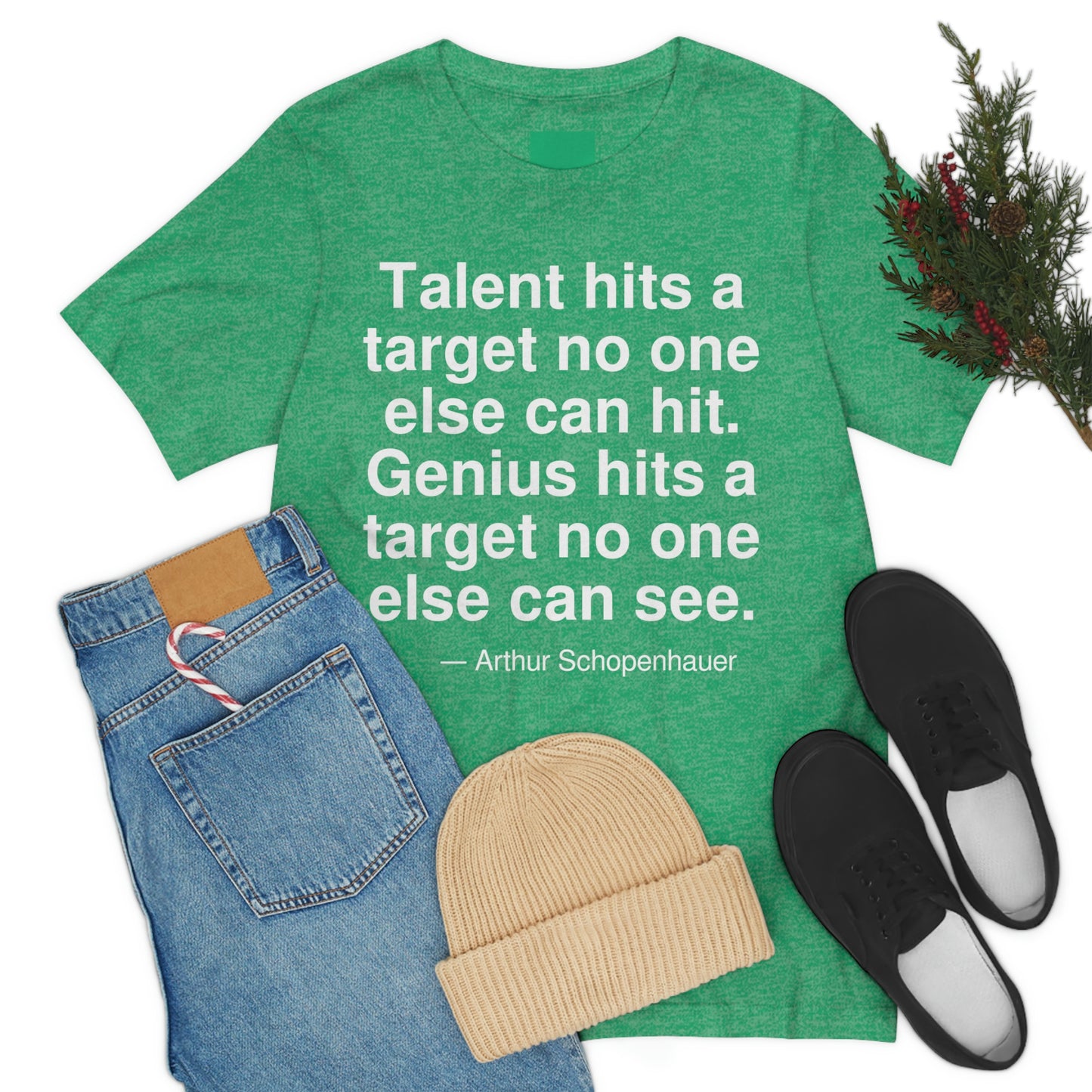 Schopenhauer Target Aa adult t-shirt