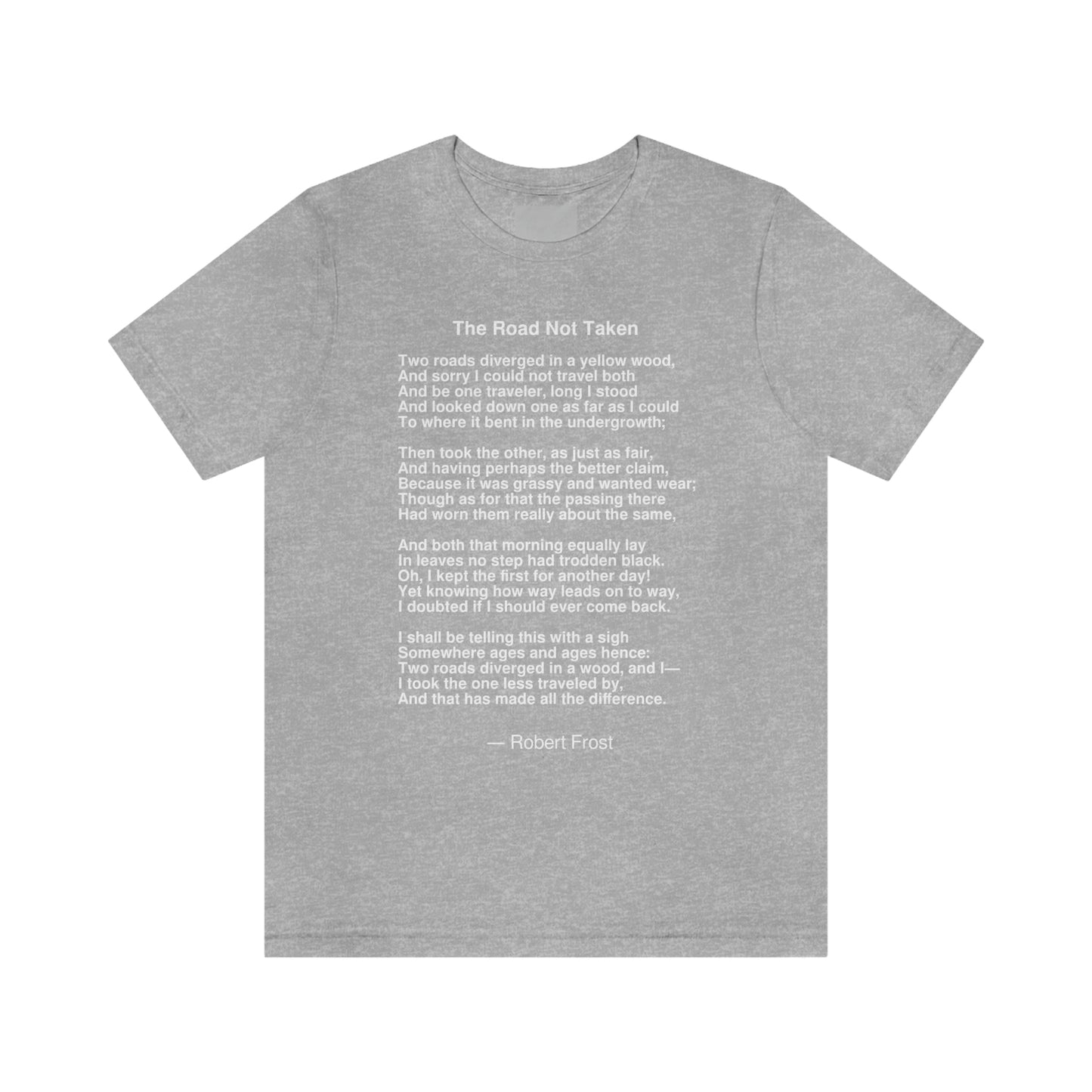 Frost Road Aa adult t-shirt