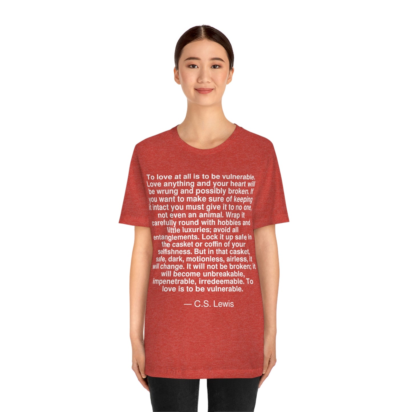 Lewis Love Aa adult t-shirt