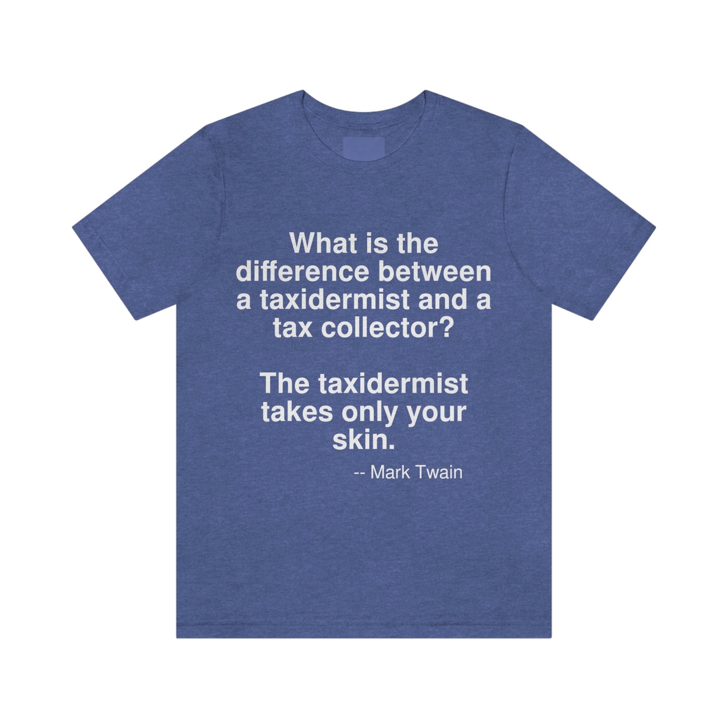 Twain Taxidermist Aa adult t-shirt