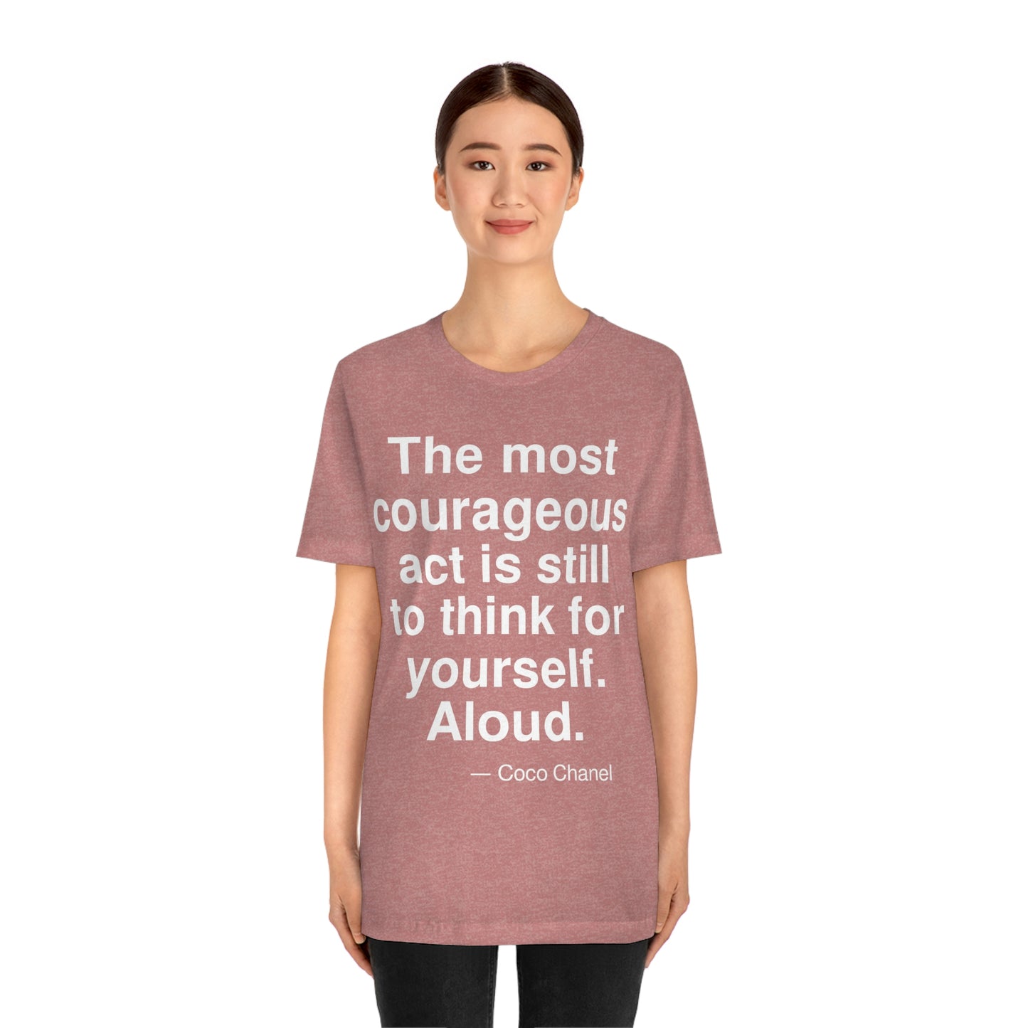 Chanel Courageous Aa adult t-shirt