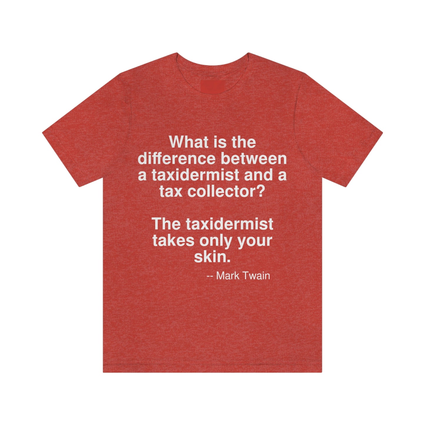 Twain Taxidermist Aa adult t-shirt