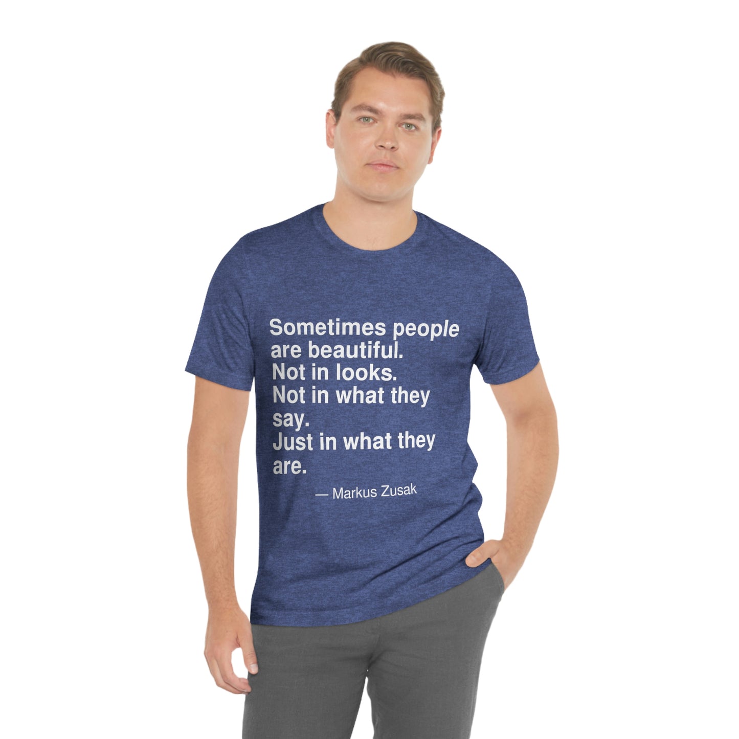 Zusak Beautiful Aa adult t-shirt