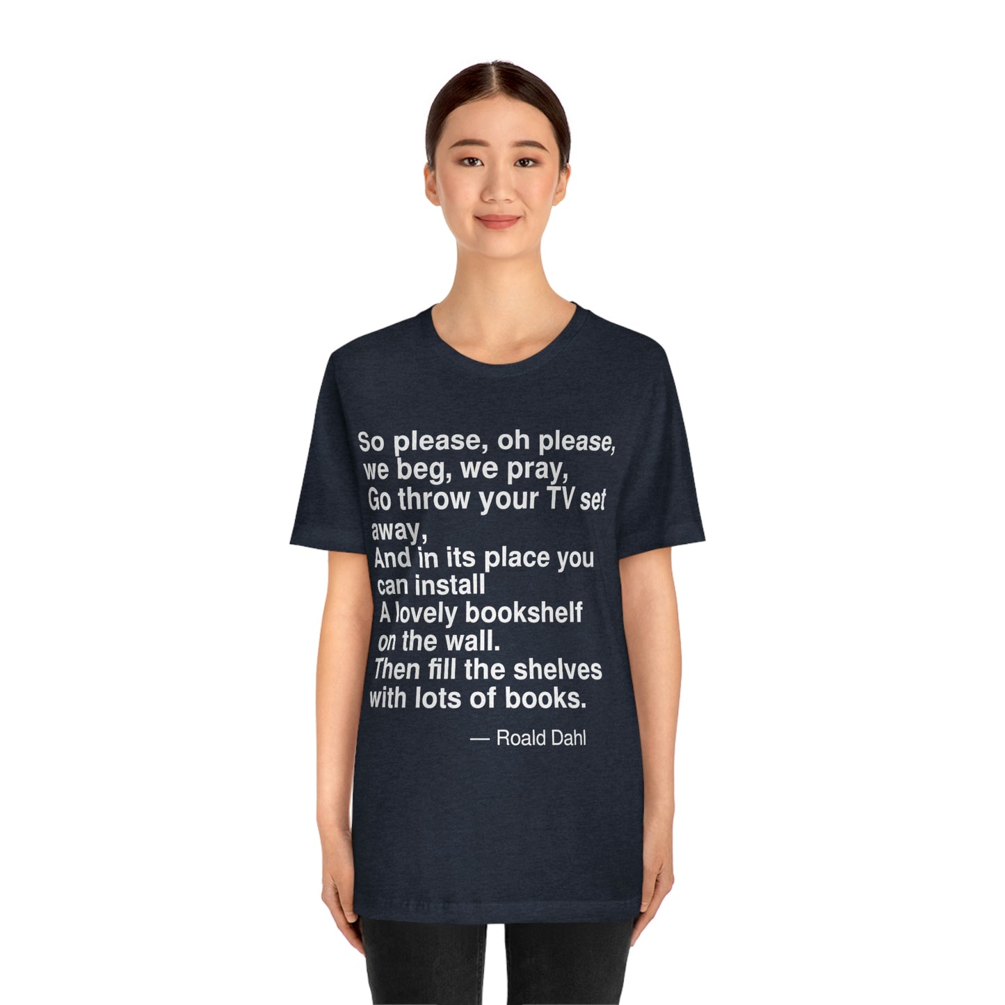 Dahl Please Aa adult t-shirt