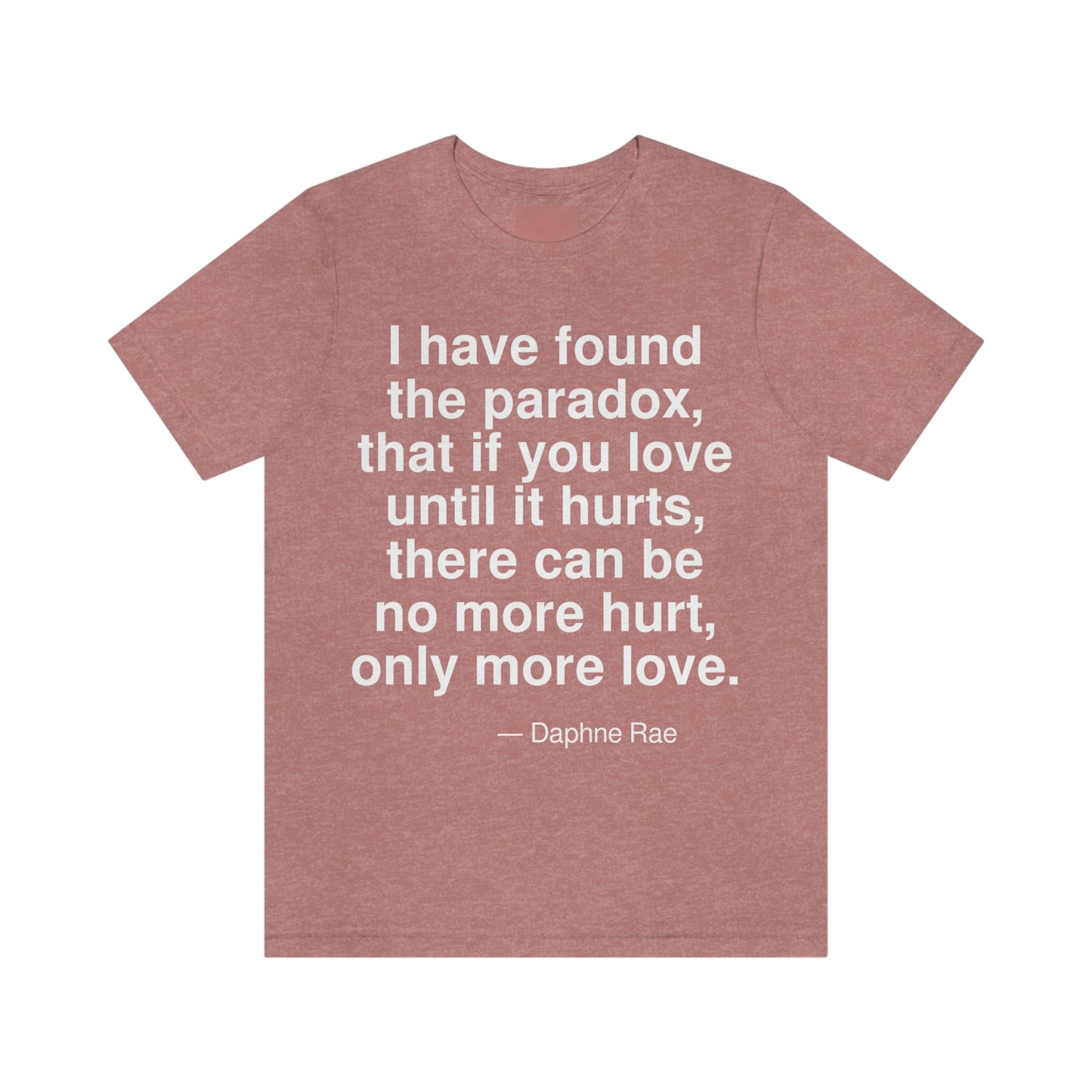 Rae Love Aa adult t-shirt