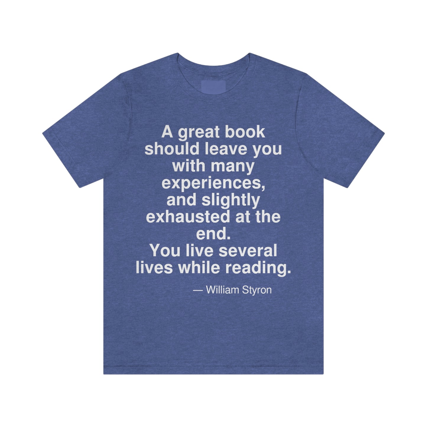 Styron Book Aa adult t-shirt