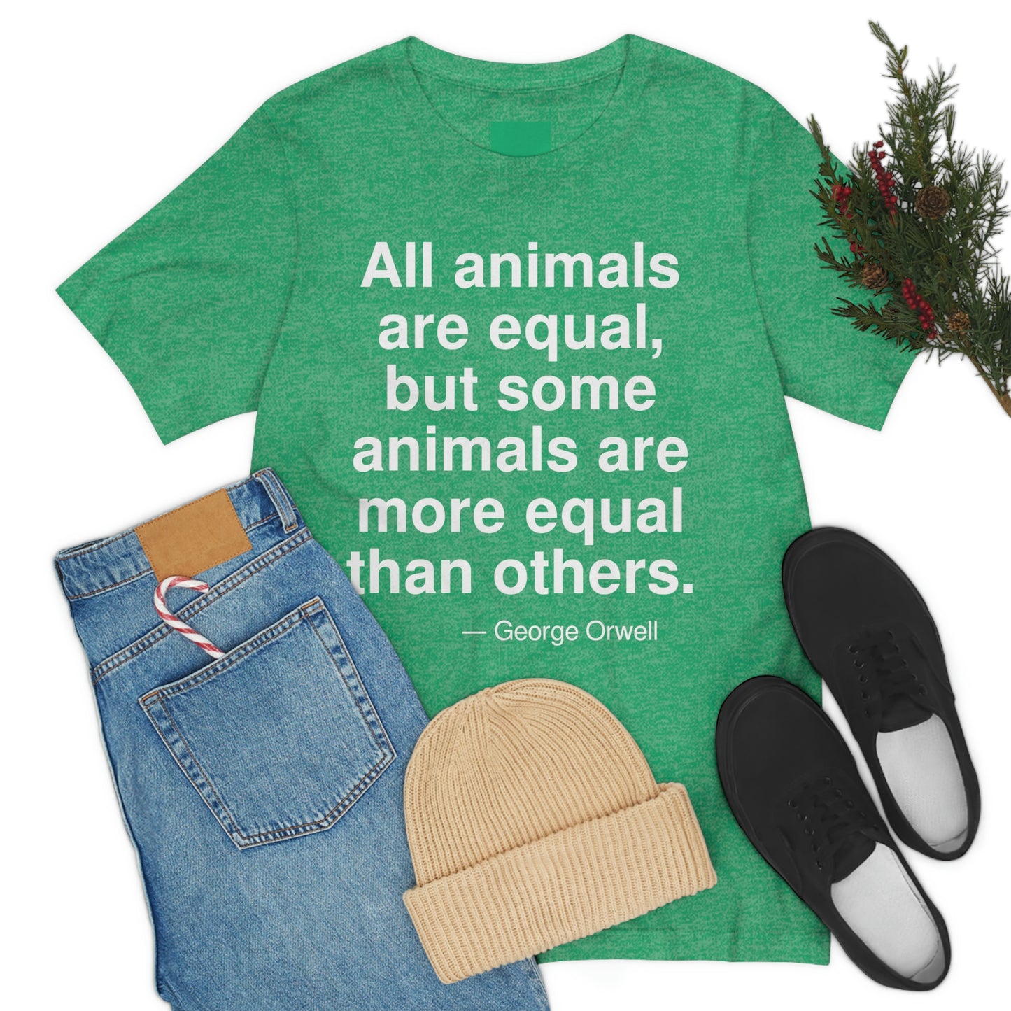 Orwell Animals Aa adult t-shirt