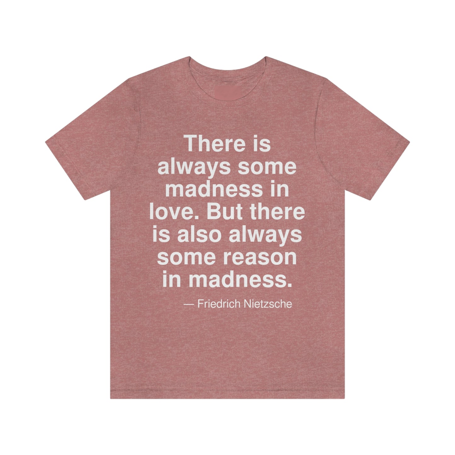 Nietzsche Madness Aa adult t-shirt