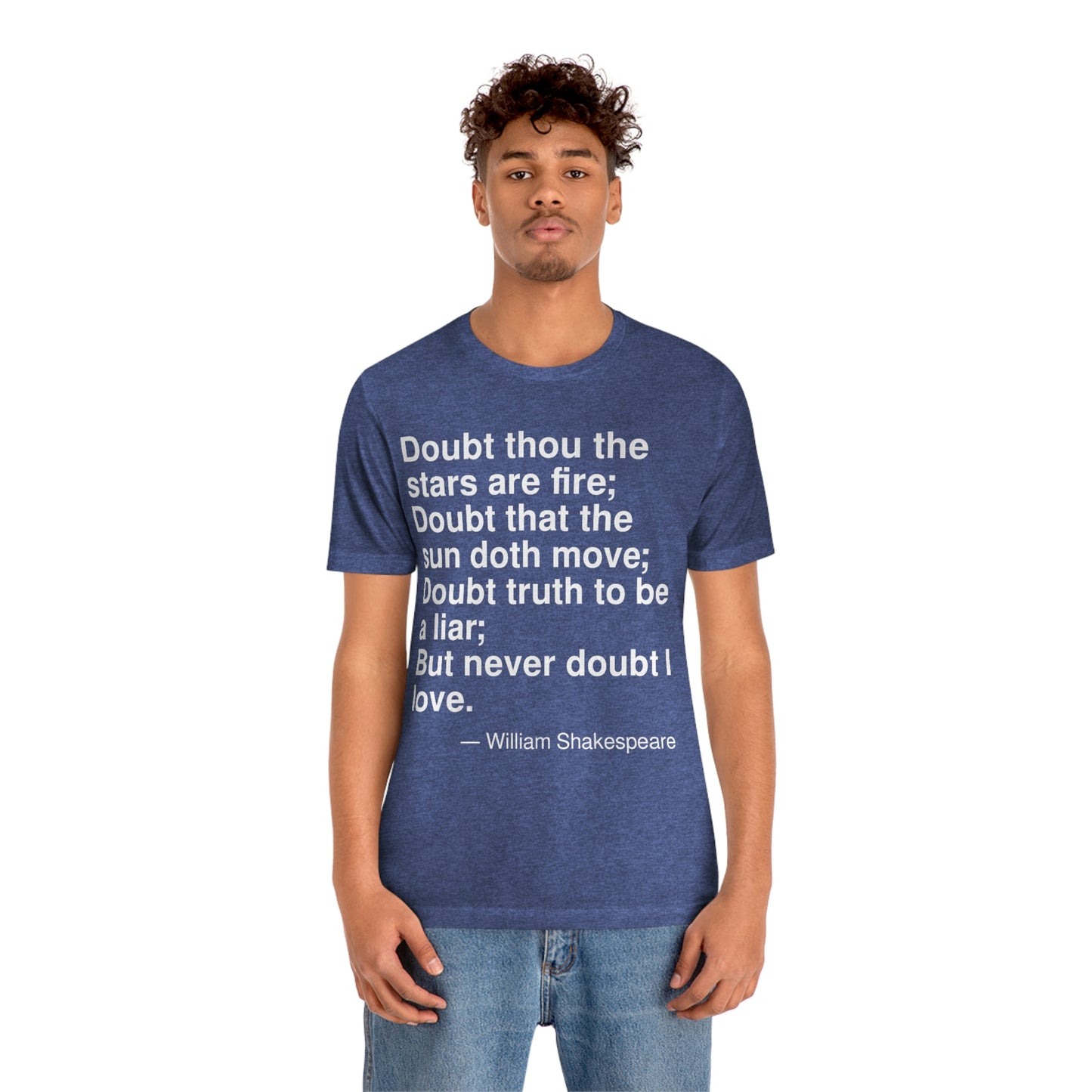 Shakespeare Doubt Aa adult t-shirt