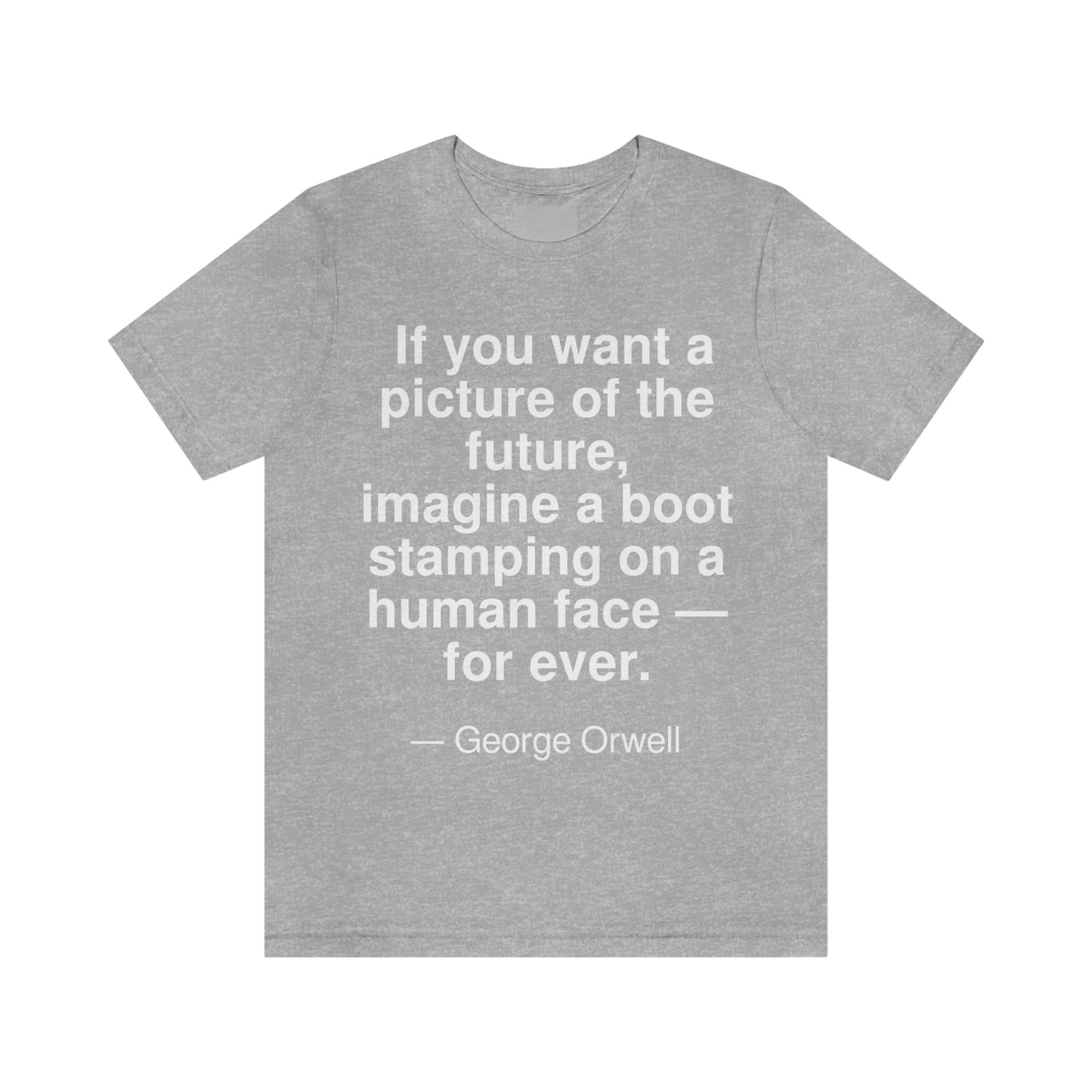 Orwell Boot Aa adult t-shirt