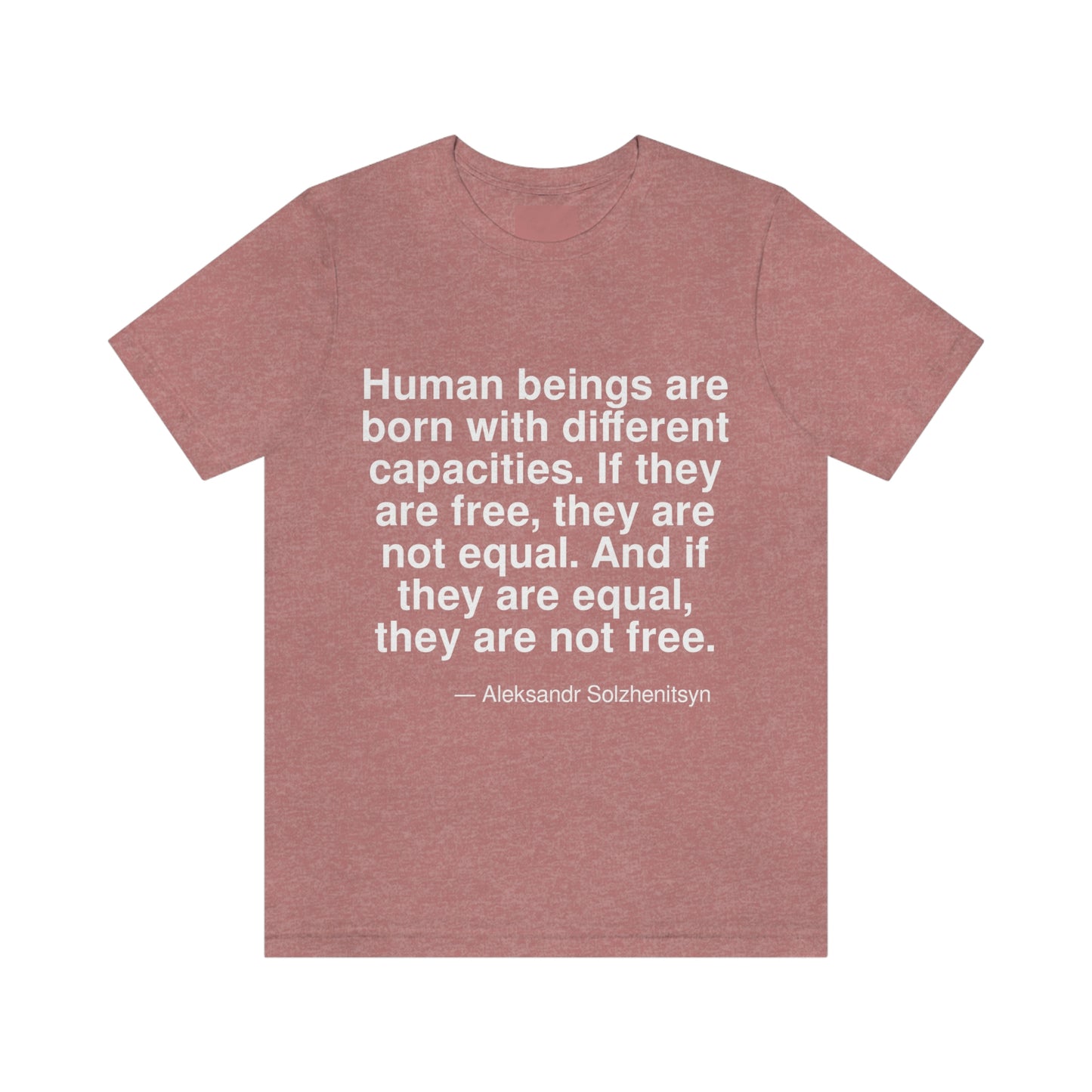 Solzhenitsyn Free Aa adult t-shirt