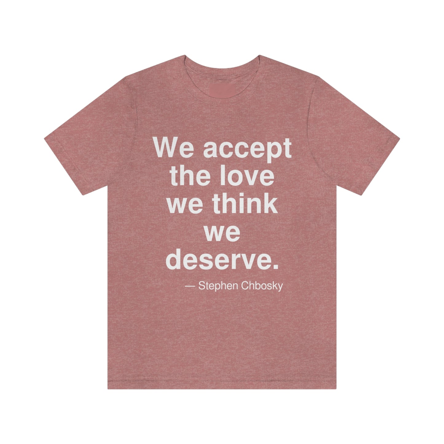 Chbosky Love Aa adult t-shirt