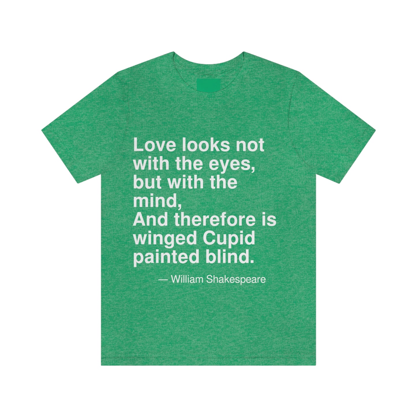 Shakespeare Eyes Aa adult t-shirt