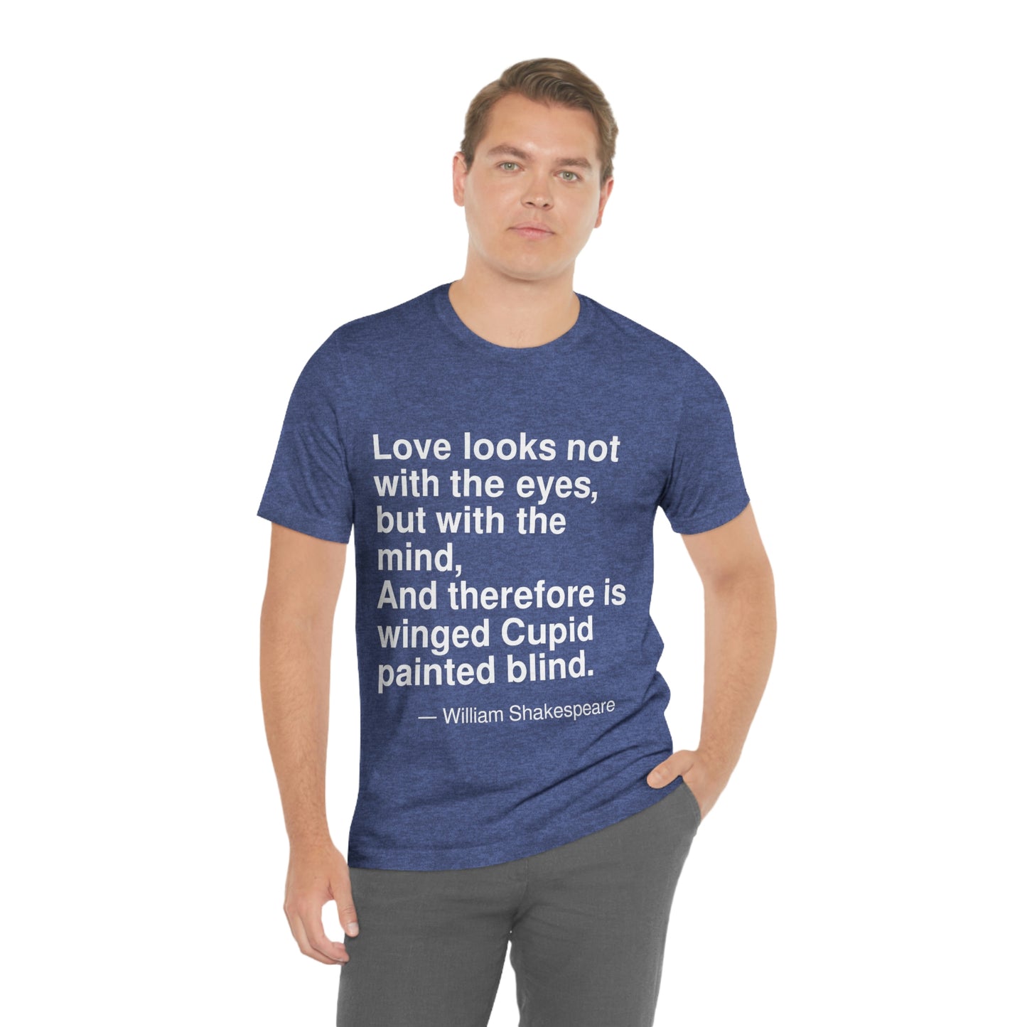 Shakespeare Eyes Aa adult t-shirt