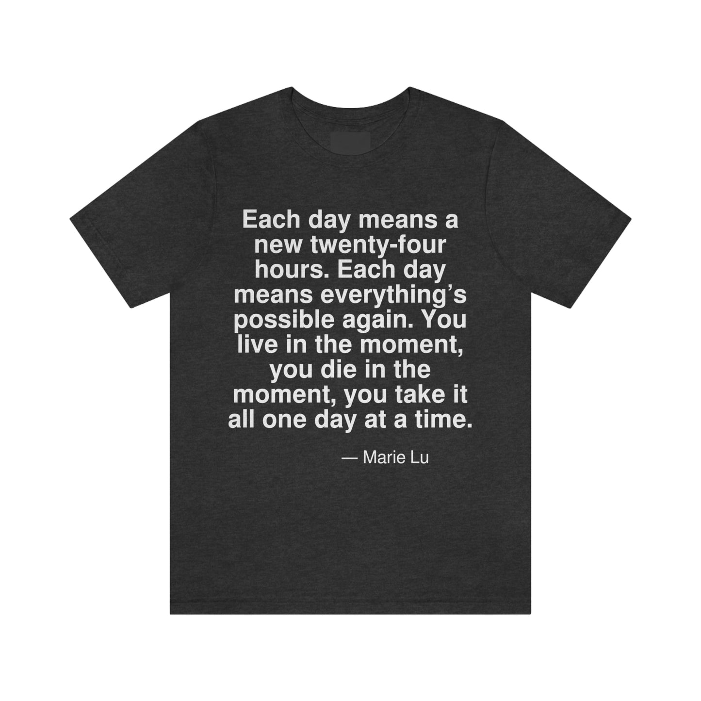 Lu Day Aa adult t-shirt