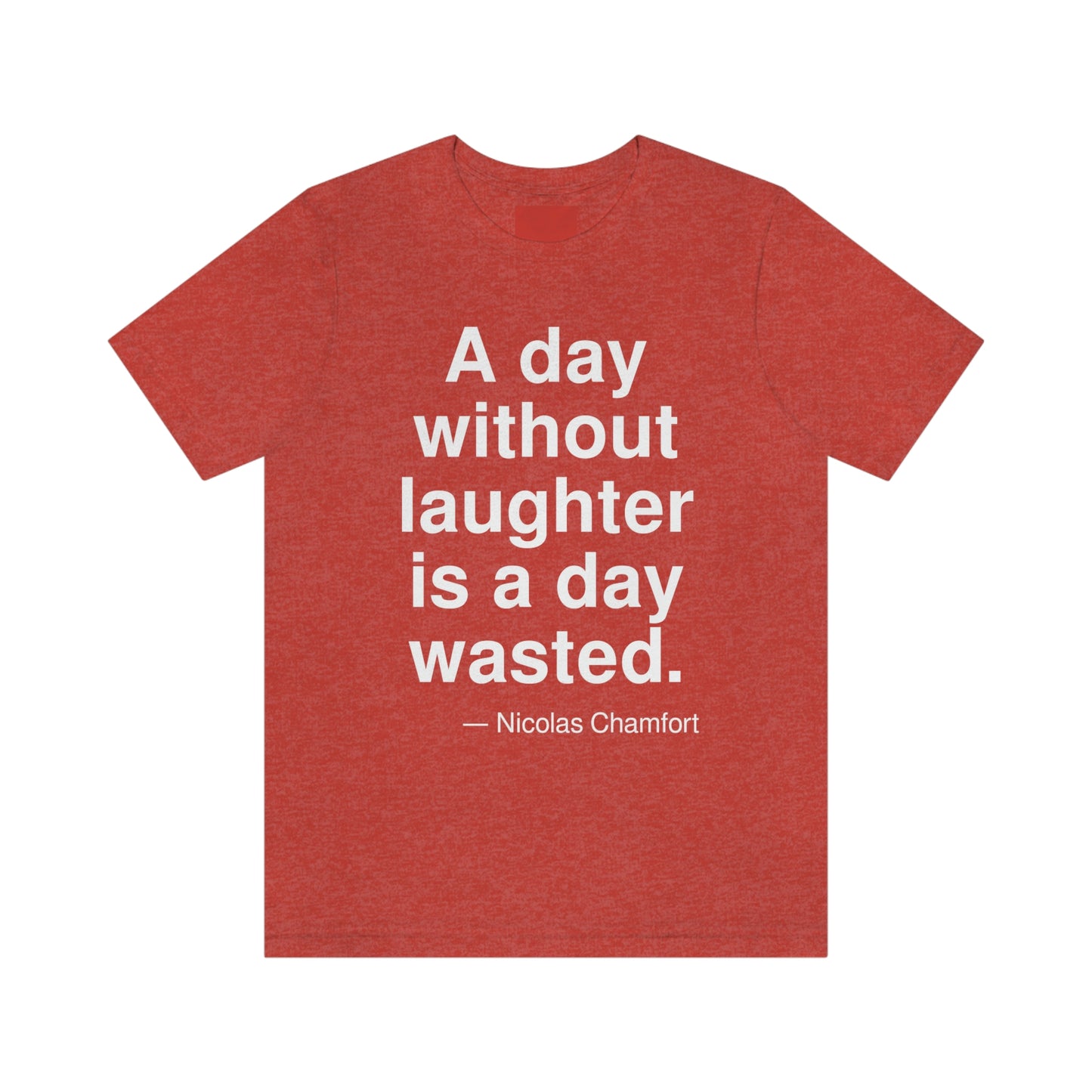 Chamfort Wasted Aa adult t-shirt