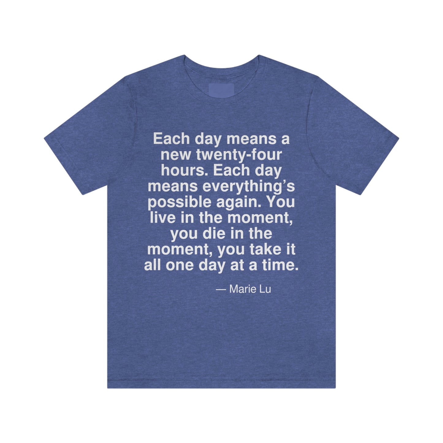 Lu Day Aa adult t-shirt