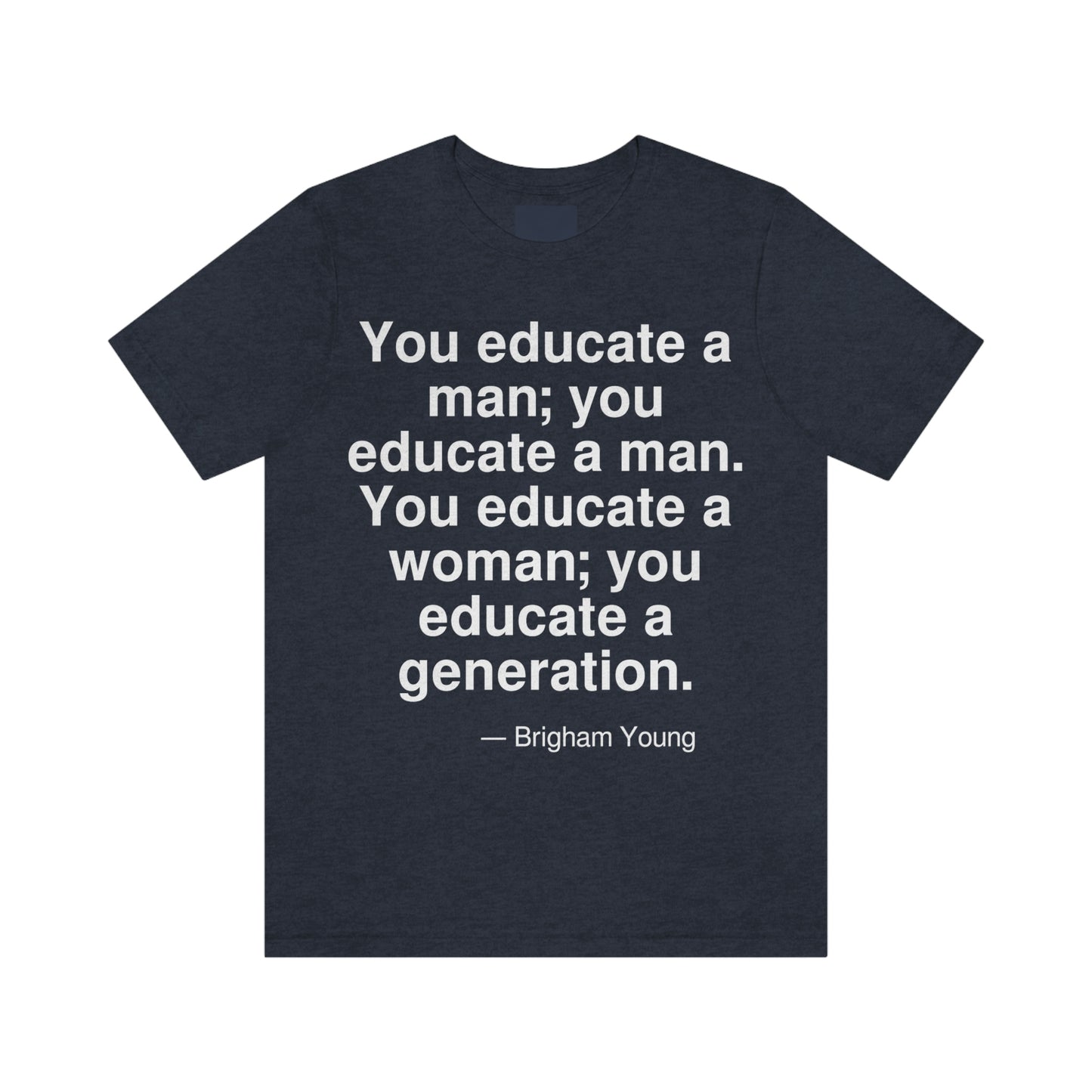 Young Educate Aa adult t-shirt