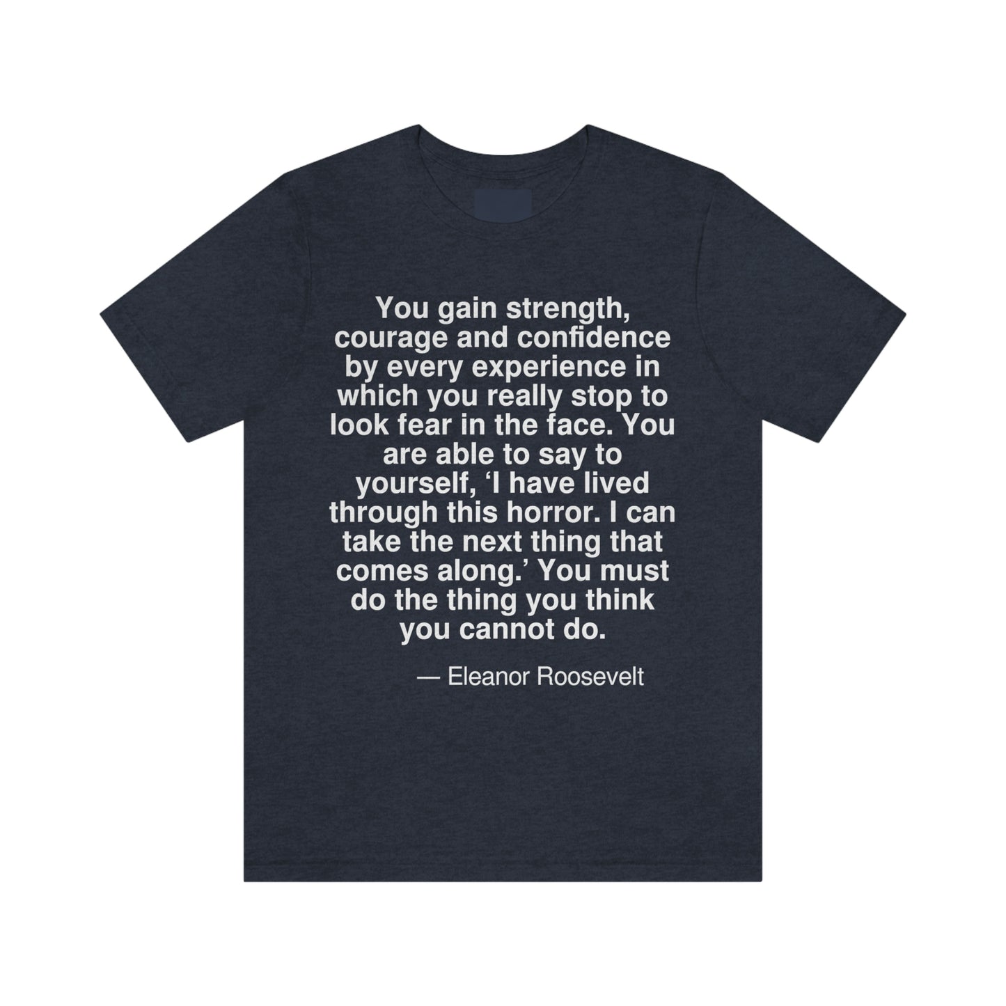 Roosevelt Experience Aa adult t-shirt