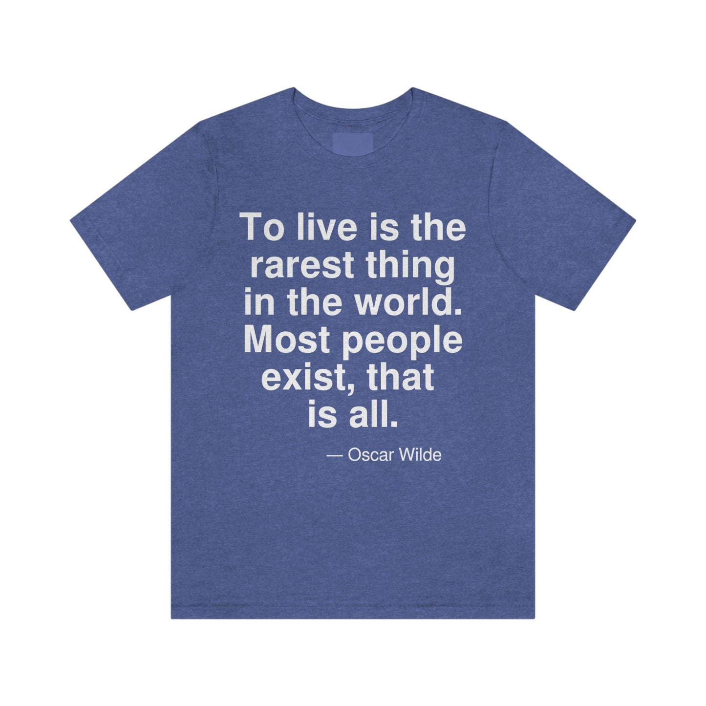 Wilde Live Aa adult t-shirt