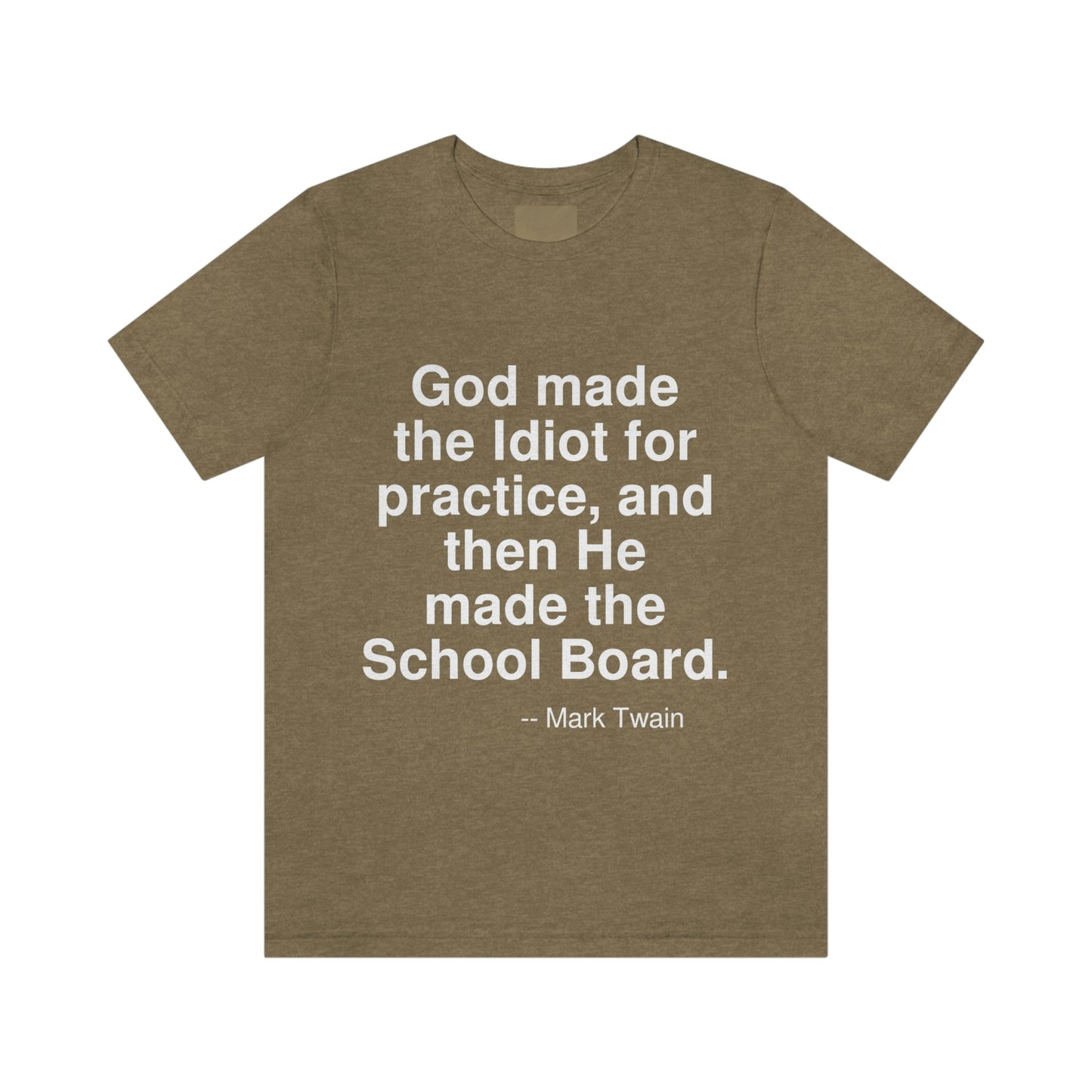 Twain Board Aa adult t-shirt