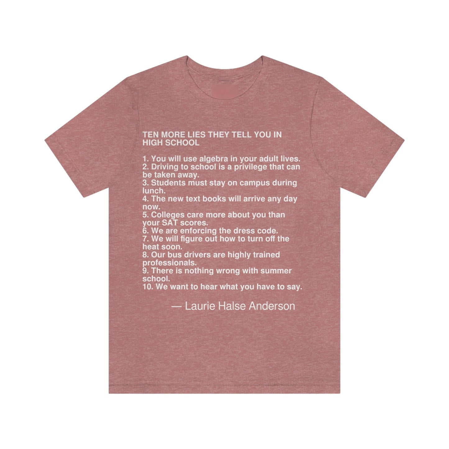 Anderson School2 Aa adult t-shirt