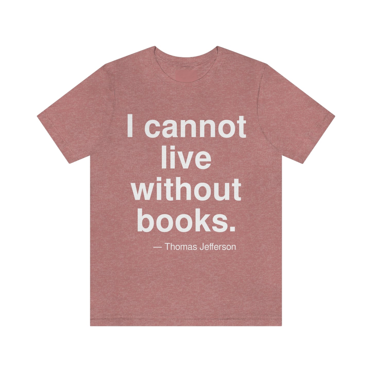 Jefferson Books Aa adult t-shirt