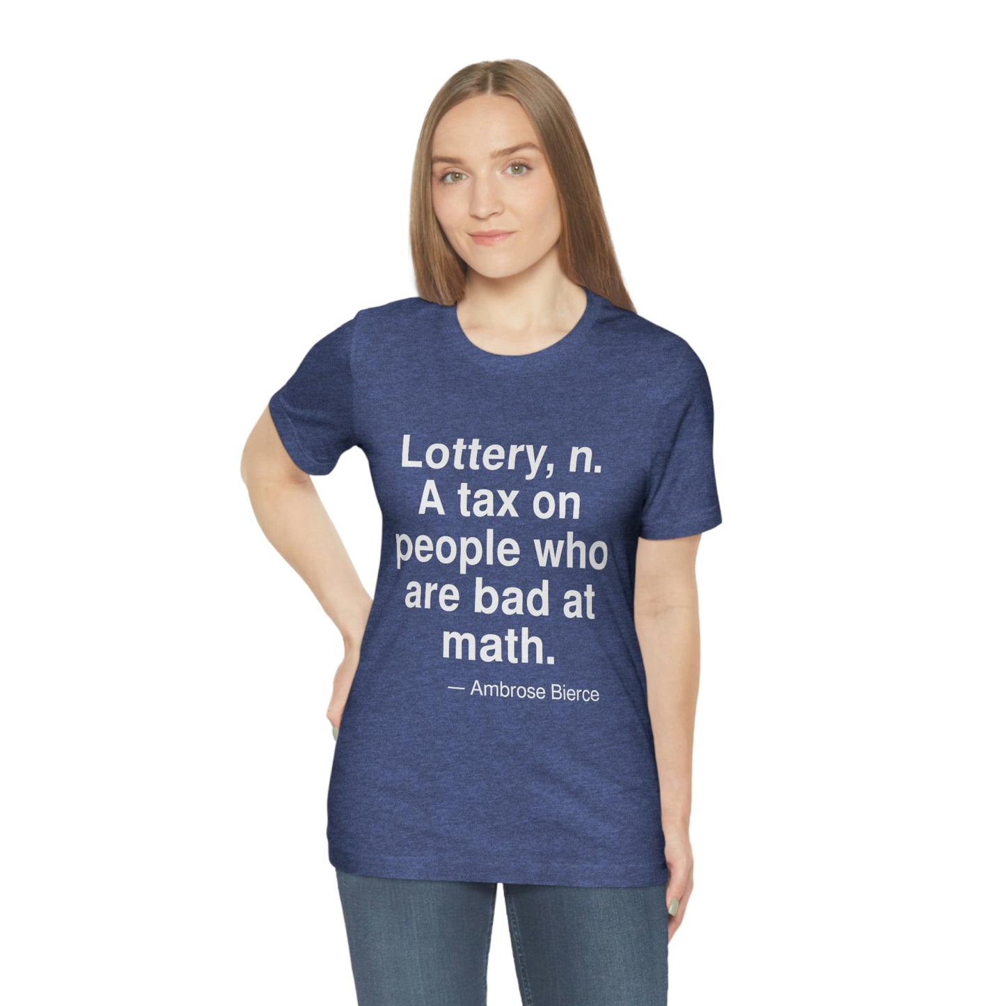 Bierce Lottery Aa adult t-shirt