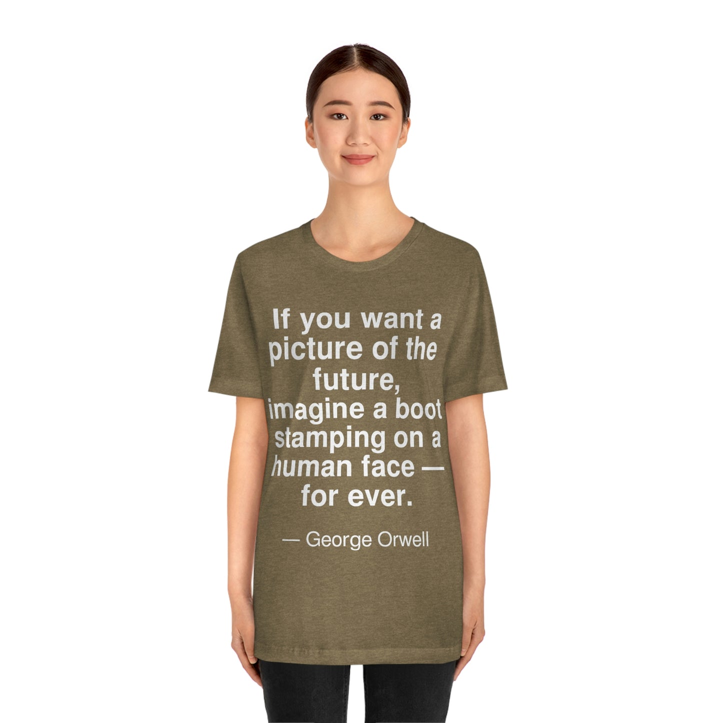 Orwell Boot Aa adult t-shirt