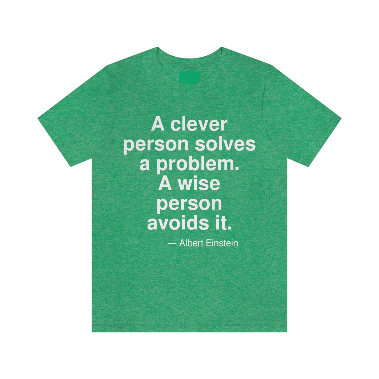 Einstein Clever Aa adult t-shirt