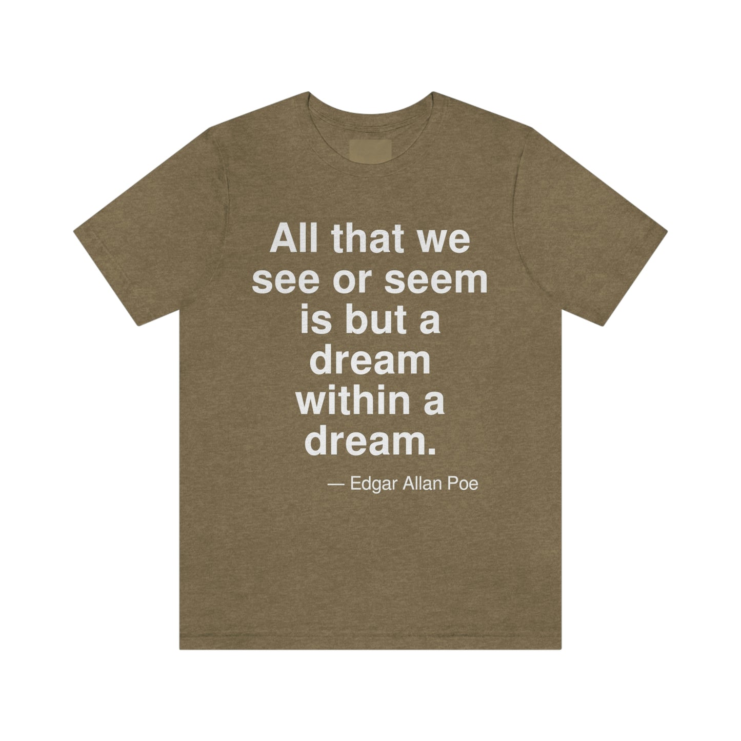 Poe Dream Aa adult t-shirt