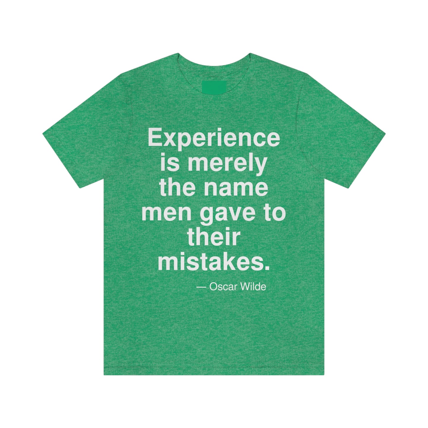 Wilde Mistakes Aa adult t-shirt