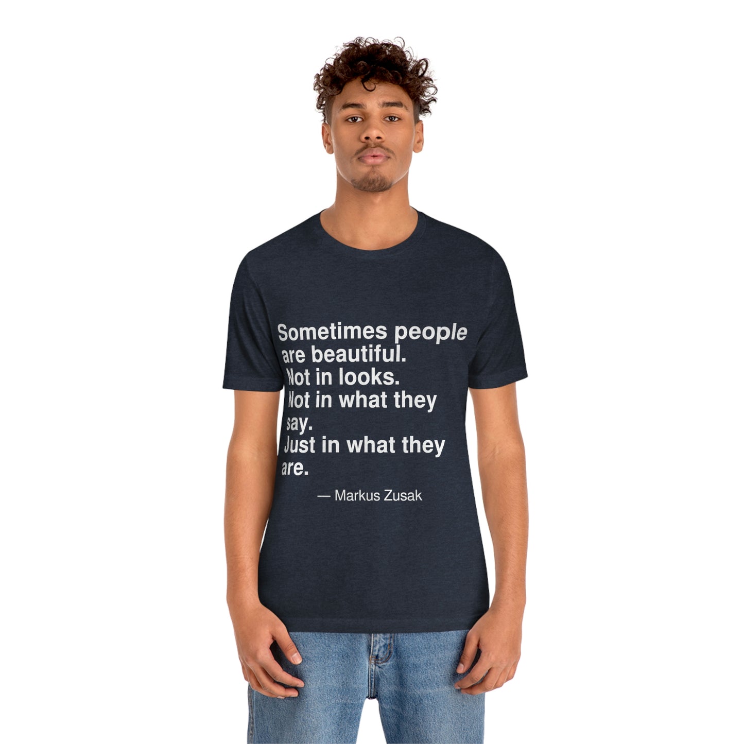 Zusak Beautiful Aa adult t-shirt