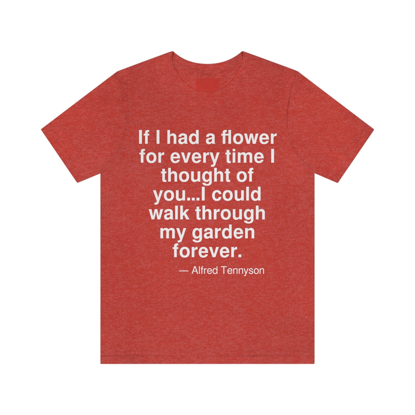 Tennyson Flower Aa adult t-shirt