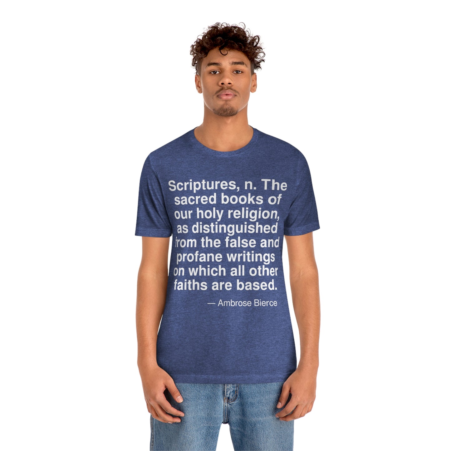 Bierce Scriptures Aa adult t-shirt