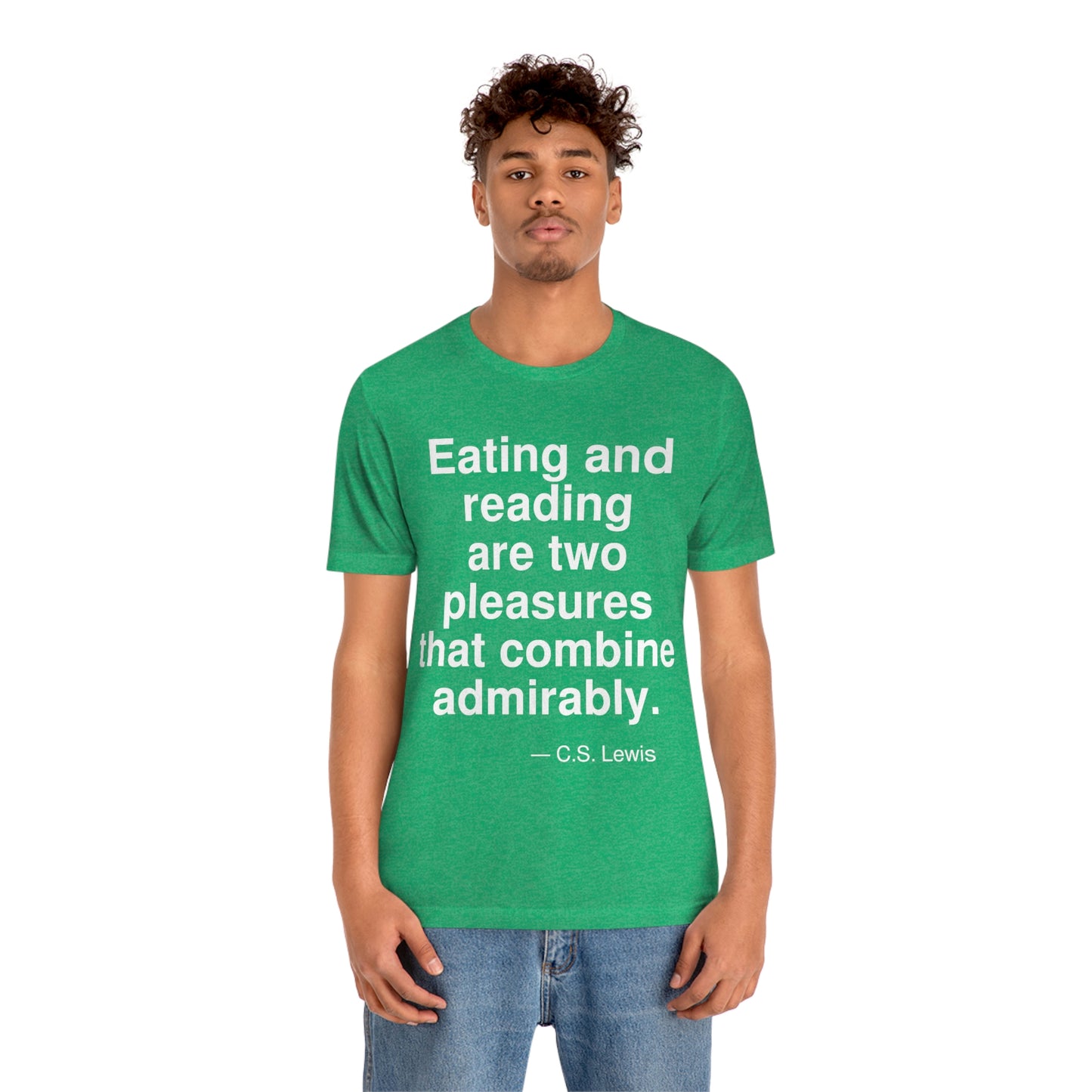 Lewis Eating Aa adult t-shirt