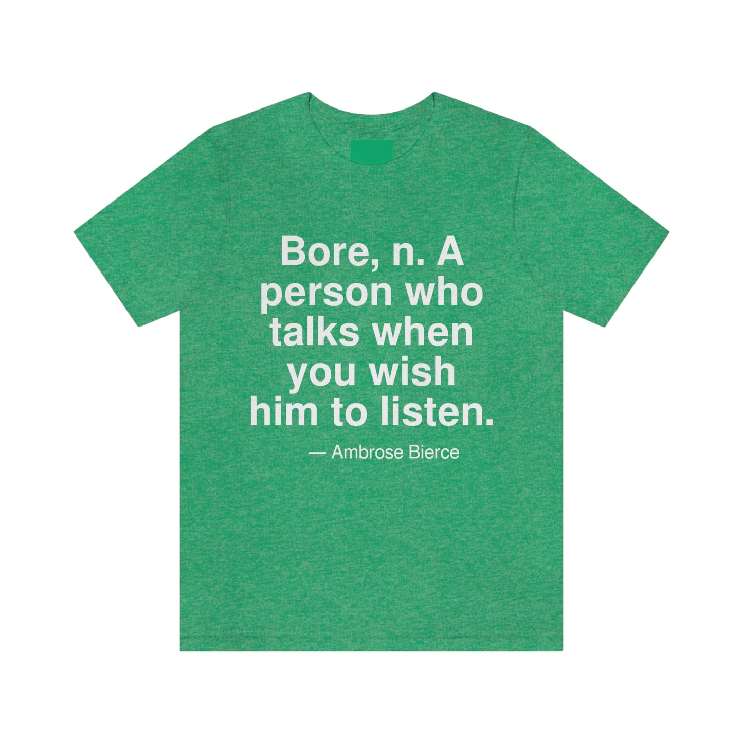 Bierce Bore Aa adult t-shirt