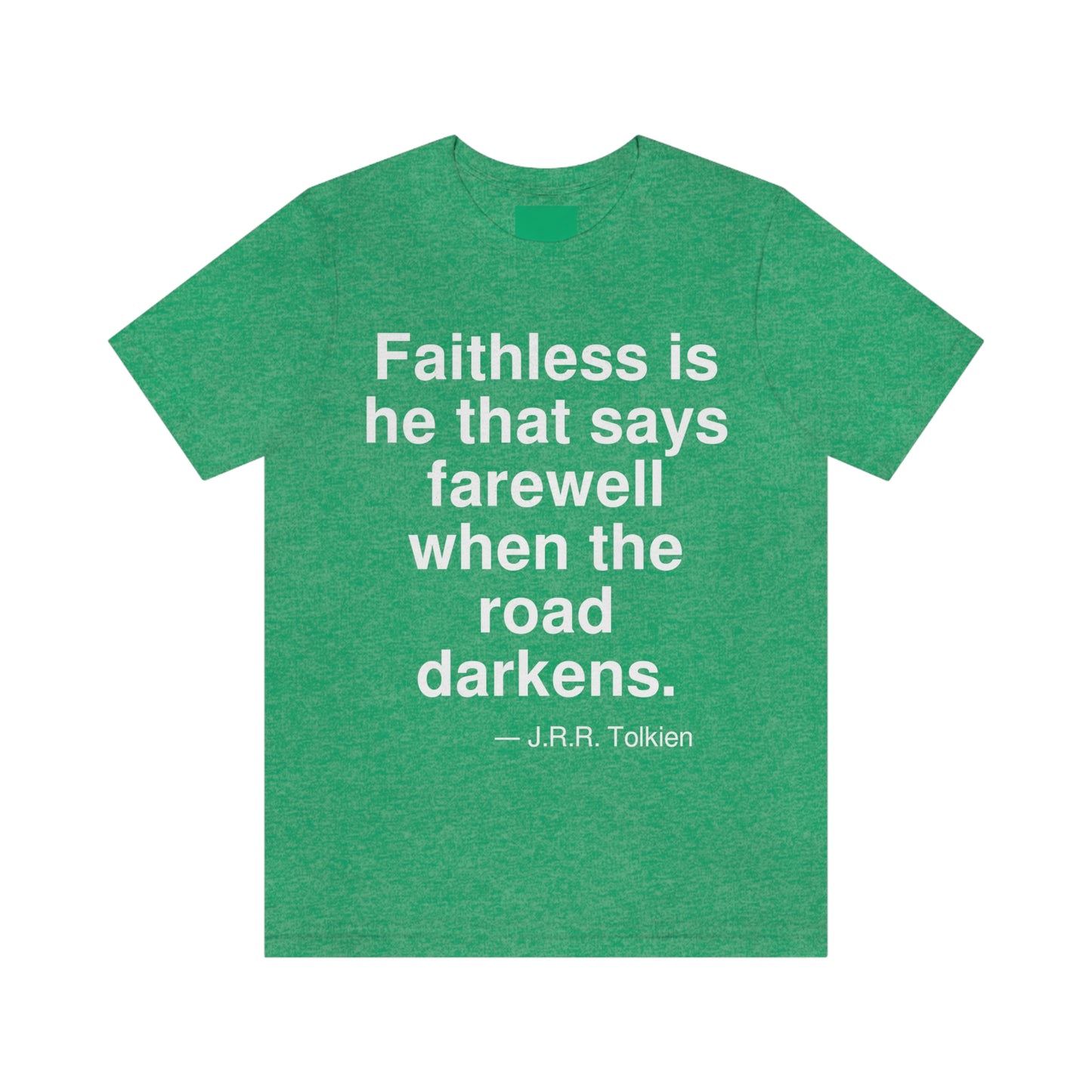 Tolkien Faithless Aa adult t-shirt