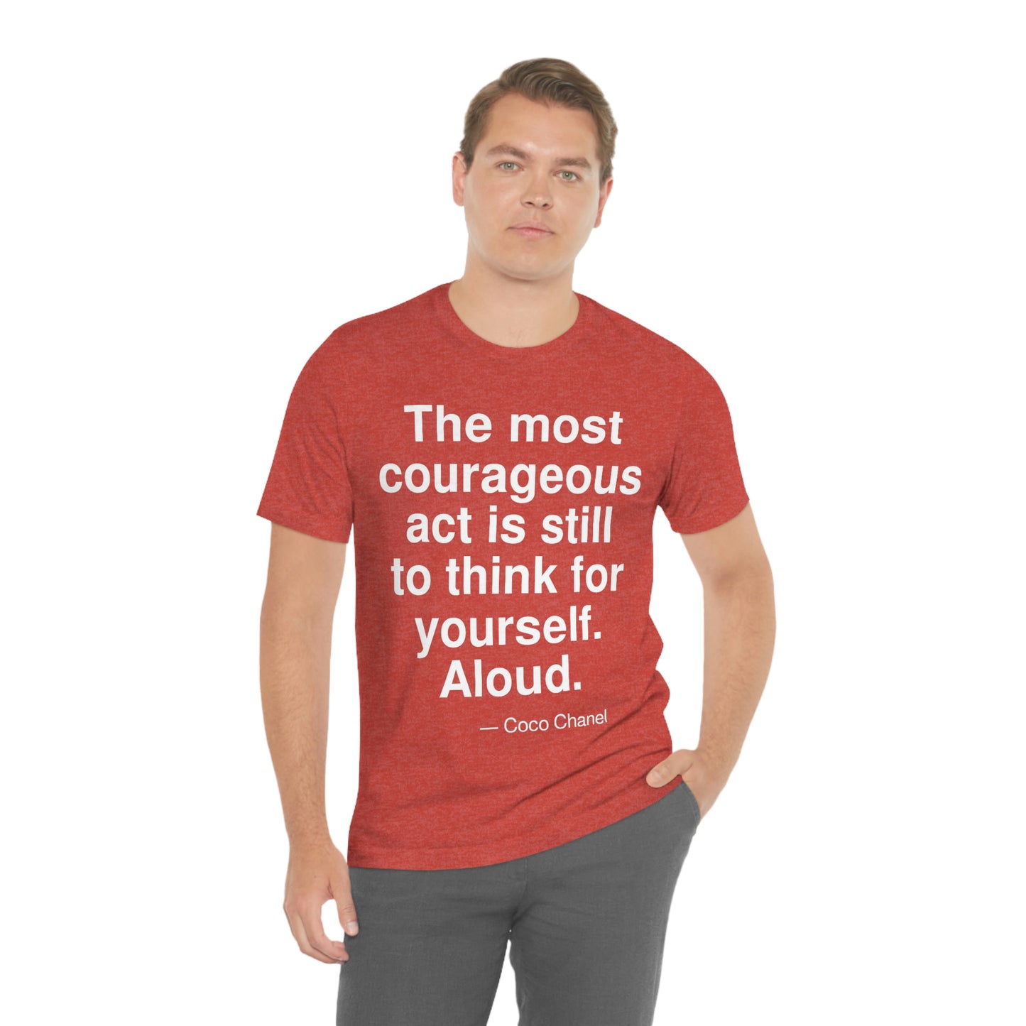 Chanel Courageous Aa adult t-shirt