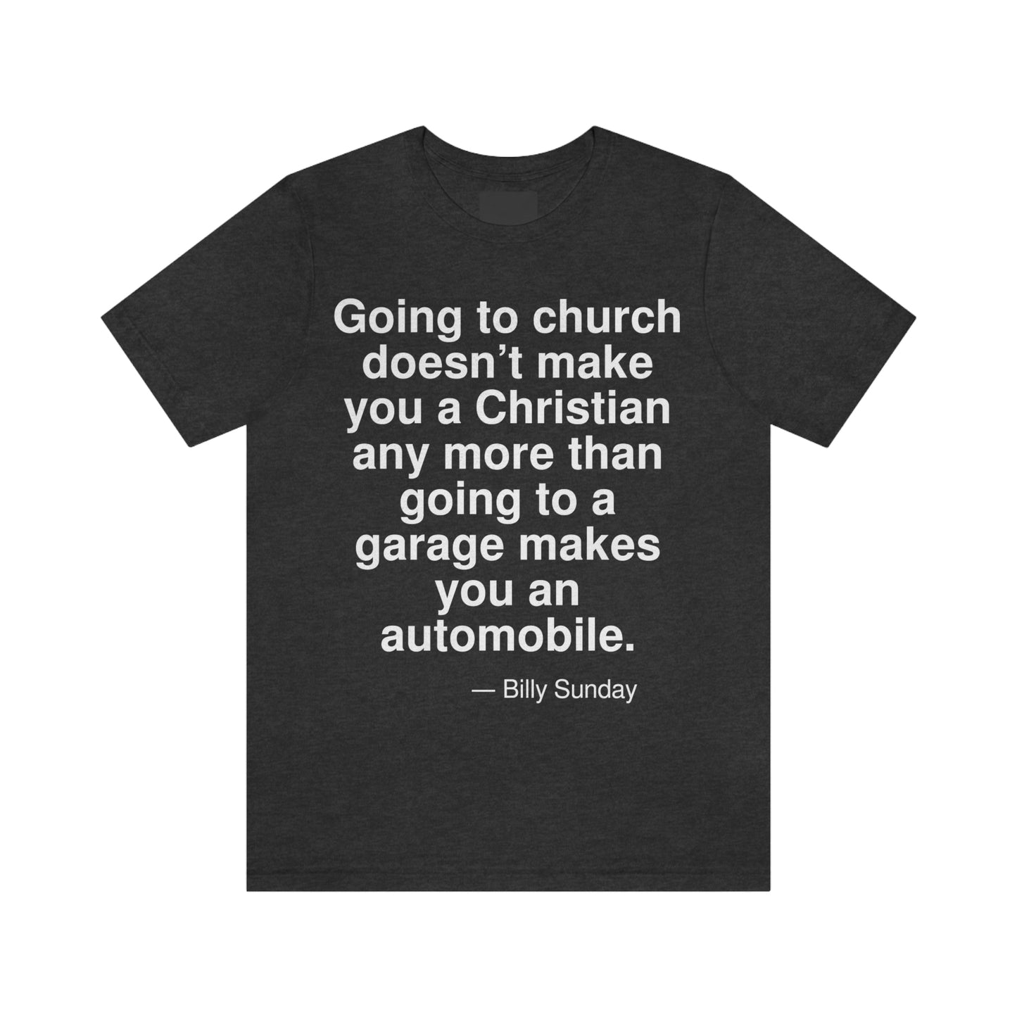 Sunday Church Aa adult t-shirt