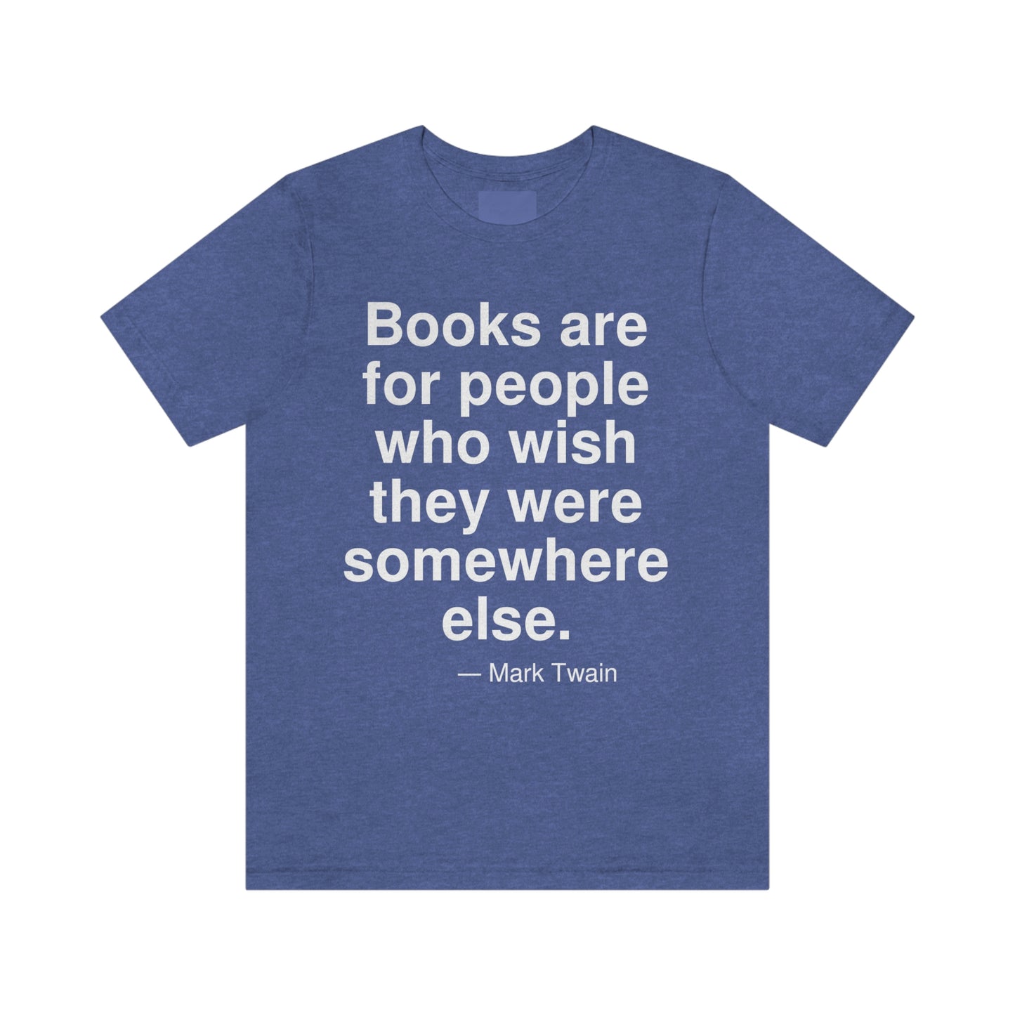 Twain Books Aa adult t-shirt