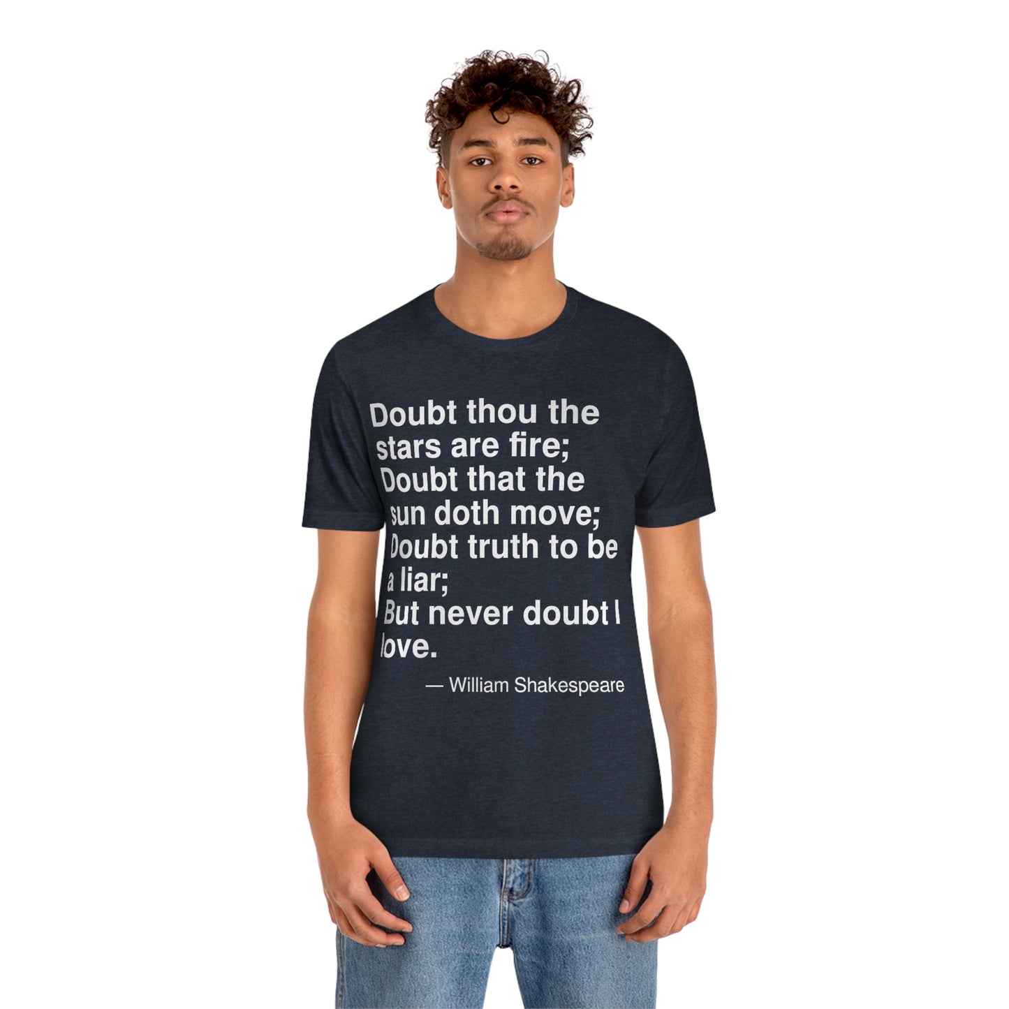 Shakespeare Doubt Aa adult t-shirt