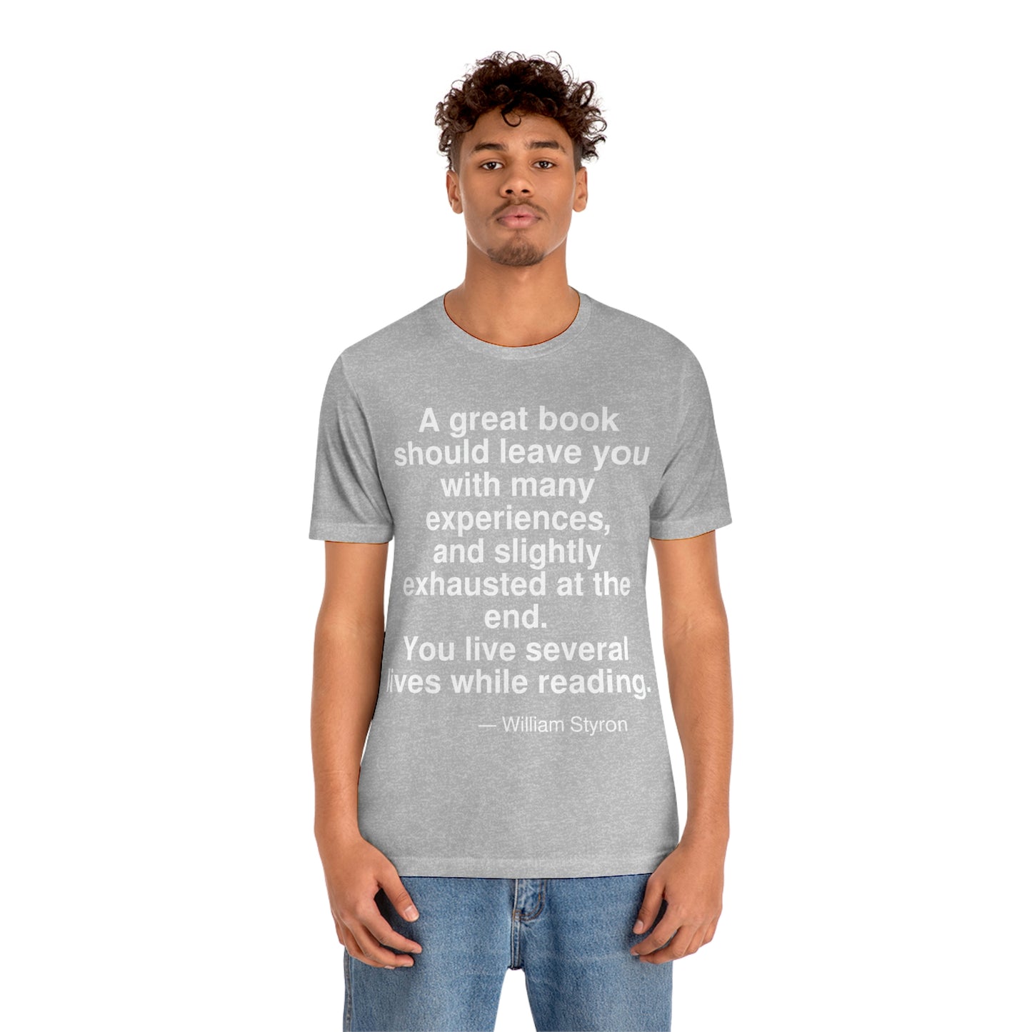 Styron Book Aa adult t-shirt