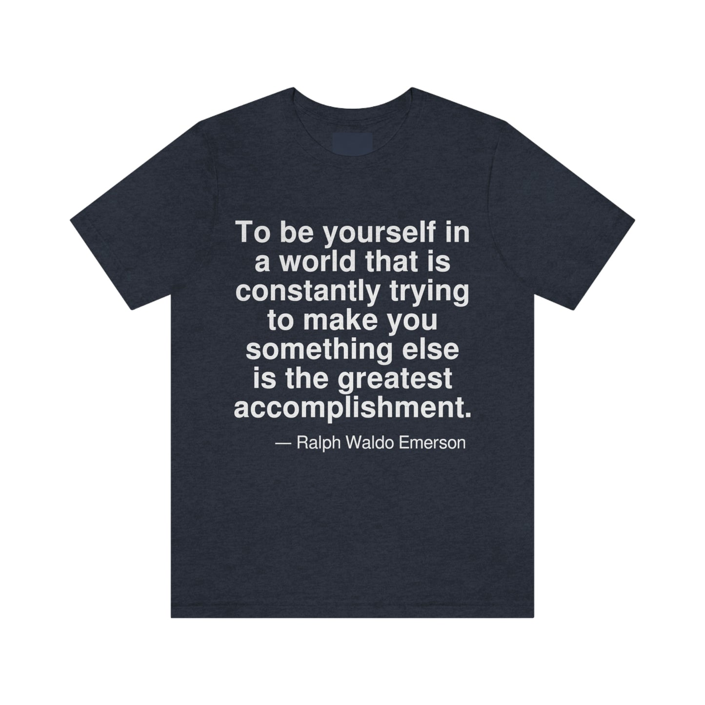 Emerson Yourself Aa adult t-shirt