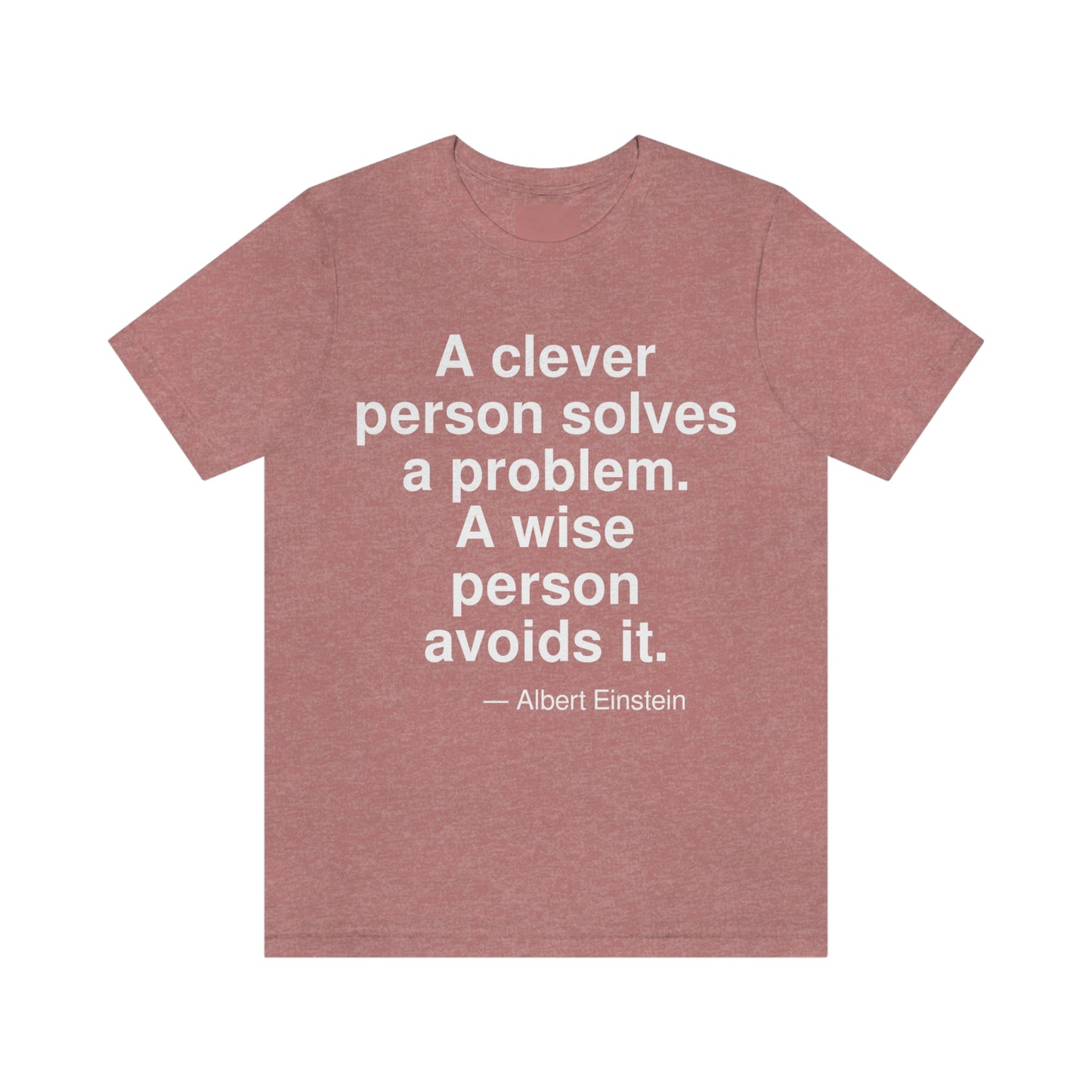 Einstein Clever Aa adult t-shirt